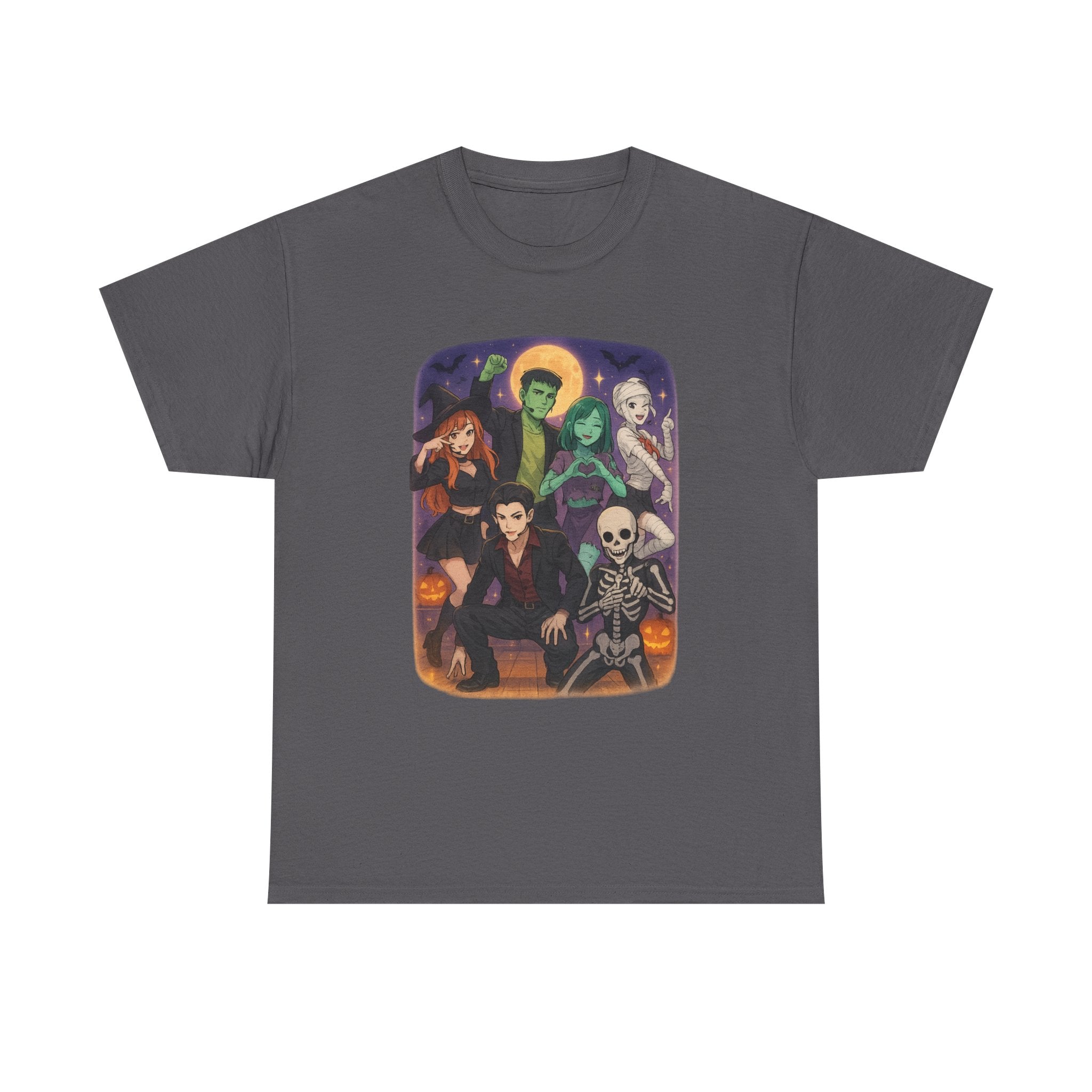K Pop, Anime, Spooky Halloween Unisex T-Shirt, Halloween Costume Tee, Monster Party Top, Demon