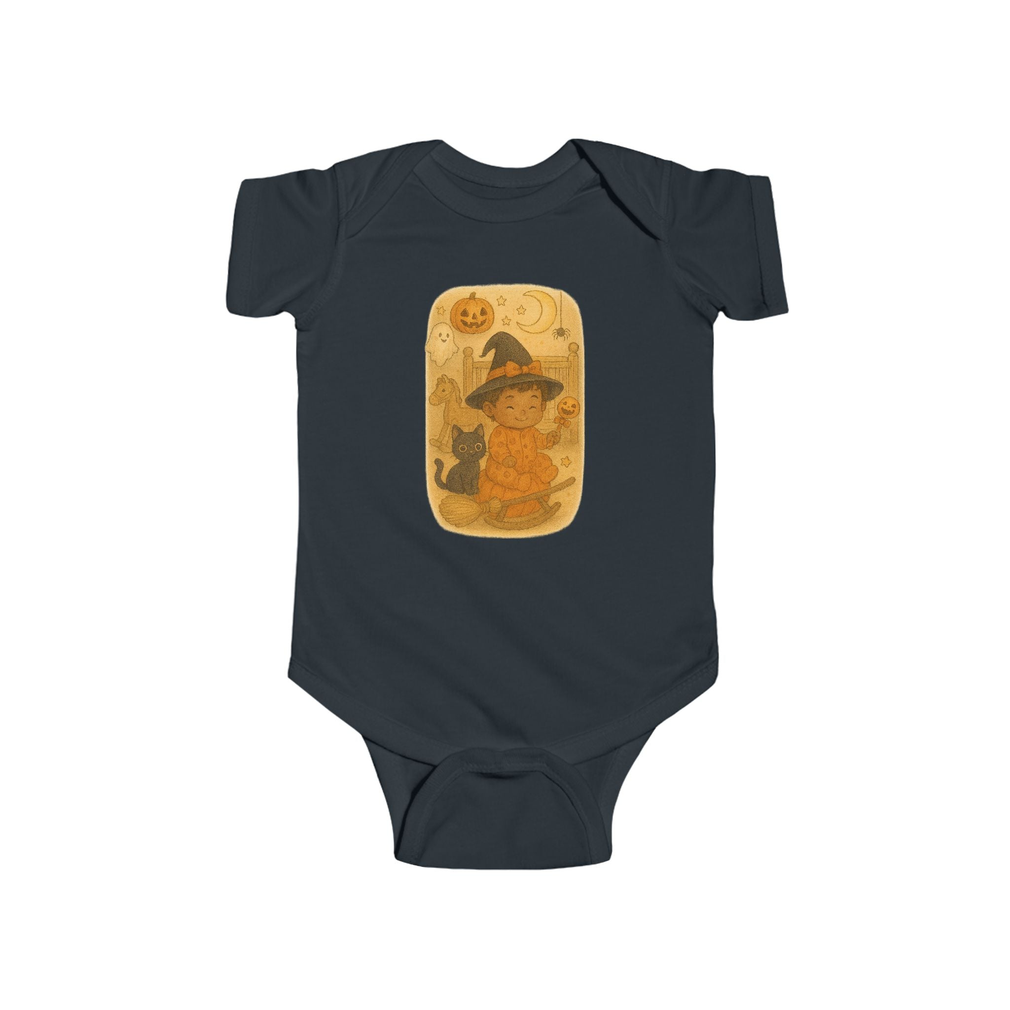 Adorable Halloween Baby Bodysuit | Cute Infant Costume Outfit, Baby Shower Gift, Funny Halloween Gift