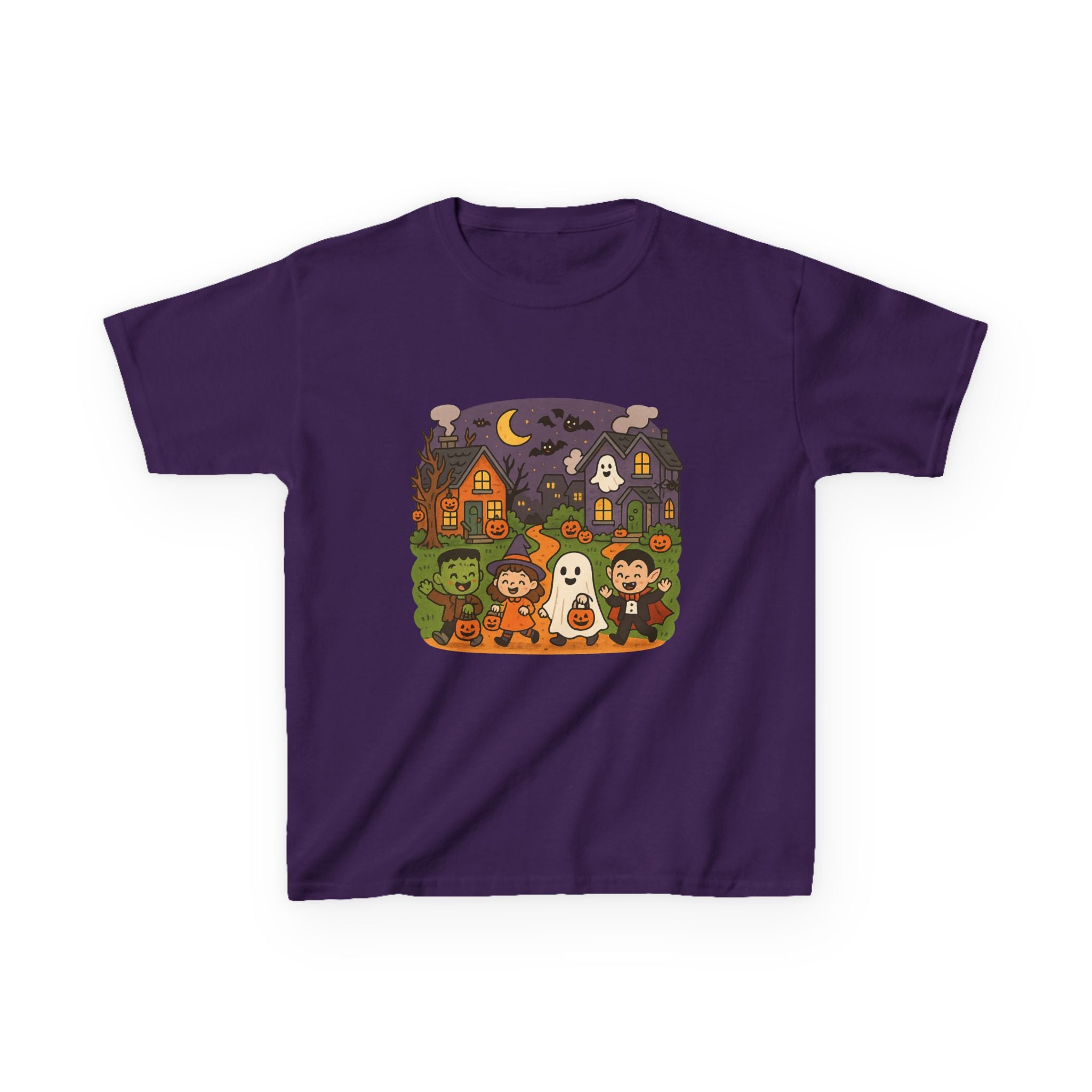 Halloween Kids Tee Shirt, Spooky Fun, Trick or Treat, Pumpkin Patch Outfit, Kids Halloween Apparel