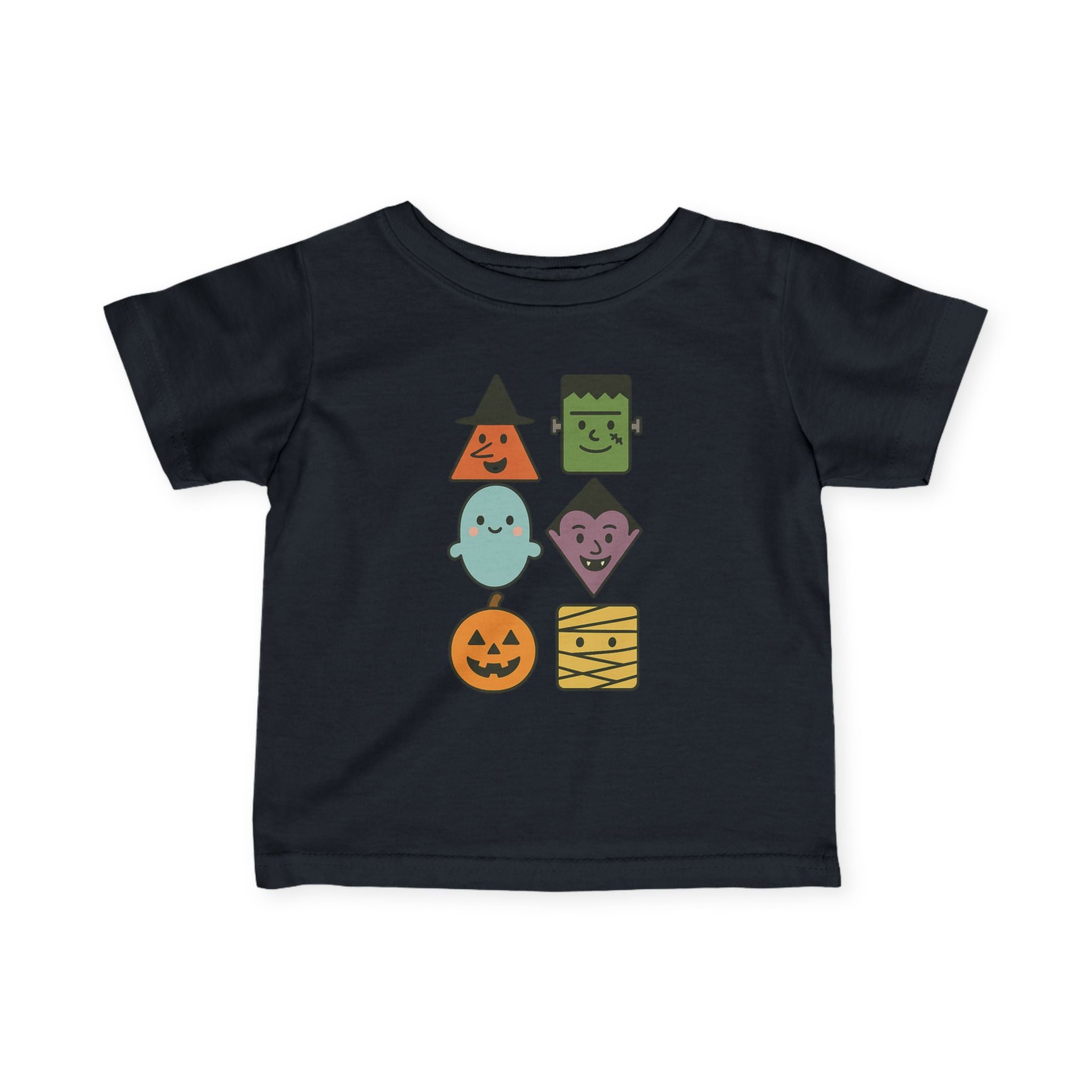Halloween Character Cute Shapes Baby T-shirt