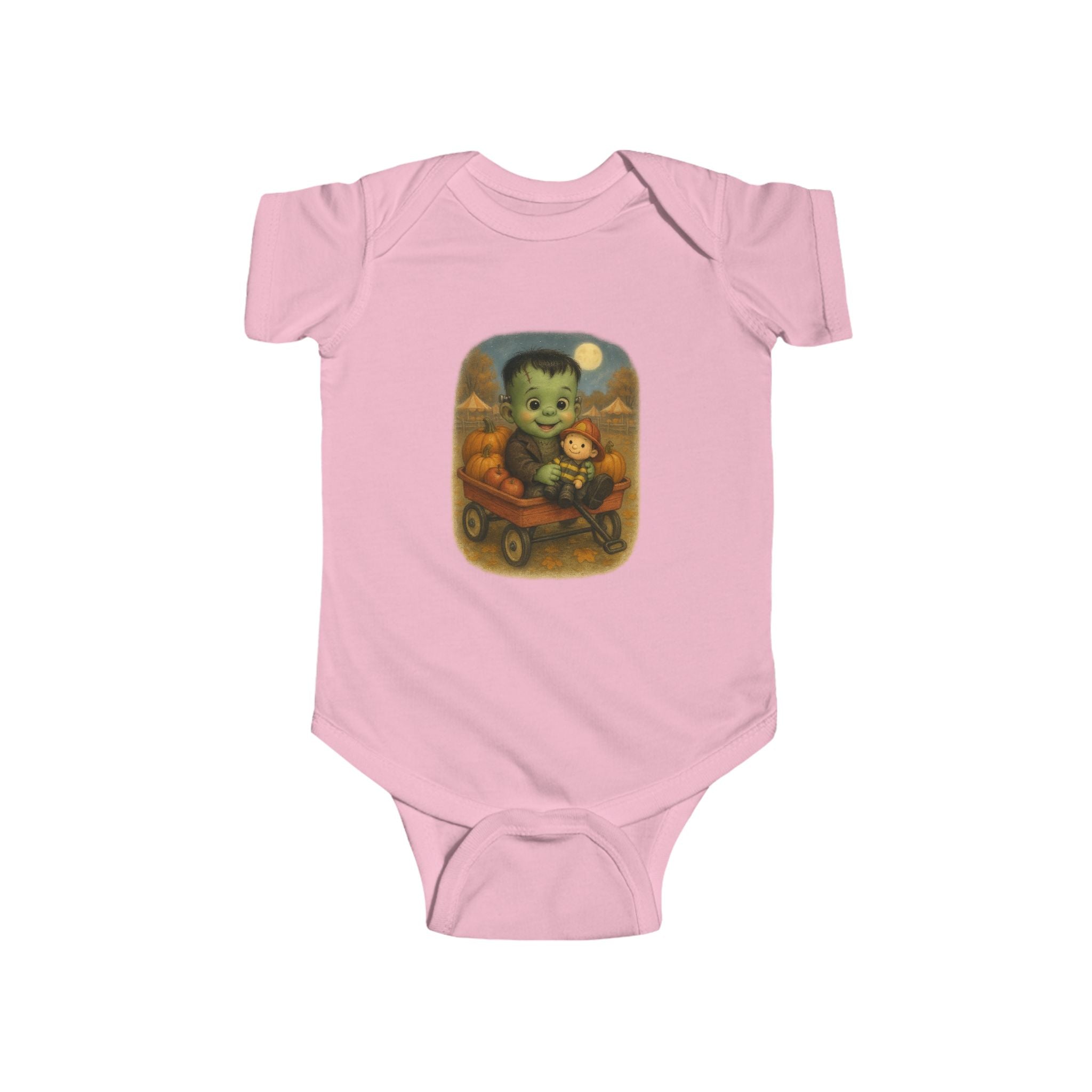 Cute Monster Infant Bodysuit, Halloween Baby Outfit, Baby Costume, Unique Gift, Baby Shower Present