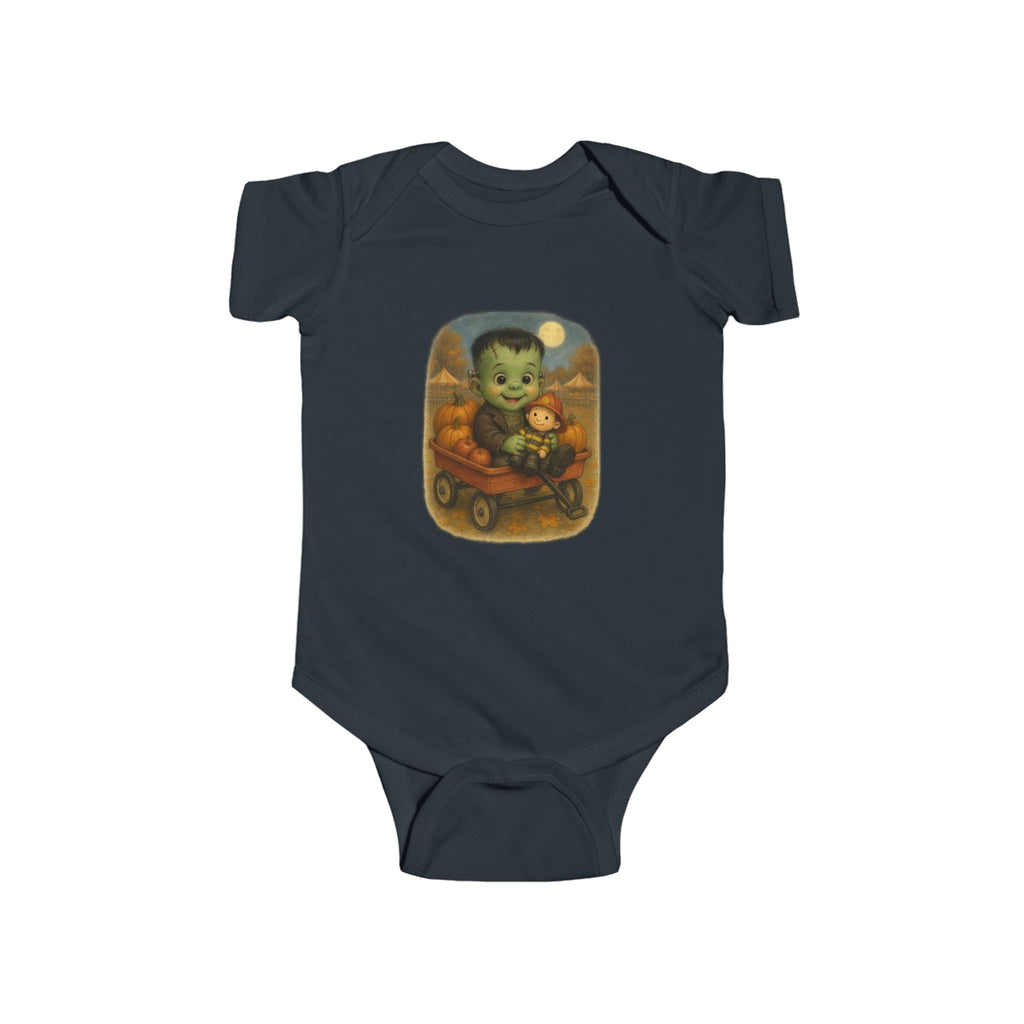 Cute Monster Infant Bodysuit, Halloween Baby Outfit, Baby Costume, Unique Gift, Baby Shower Present