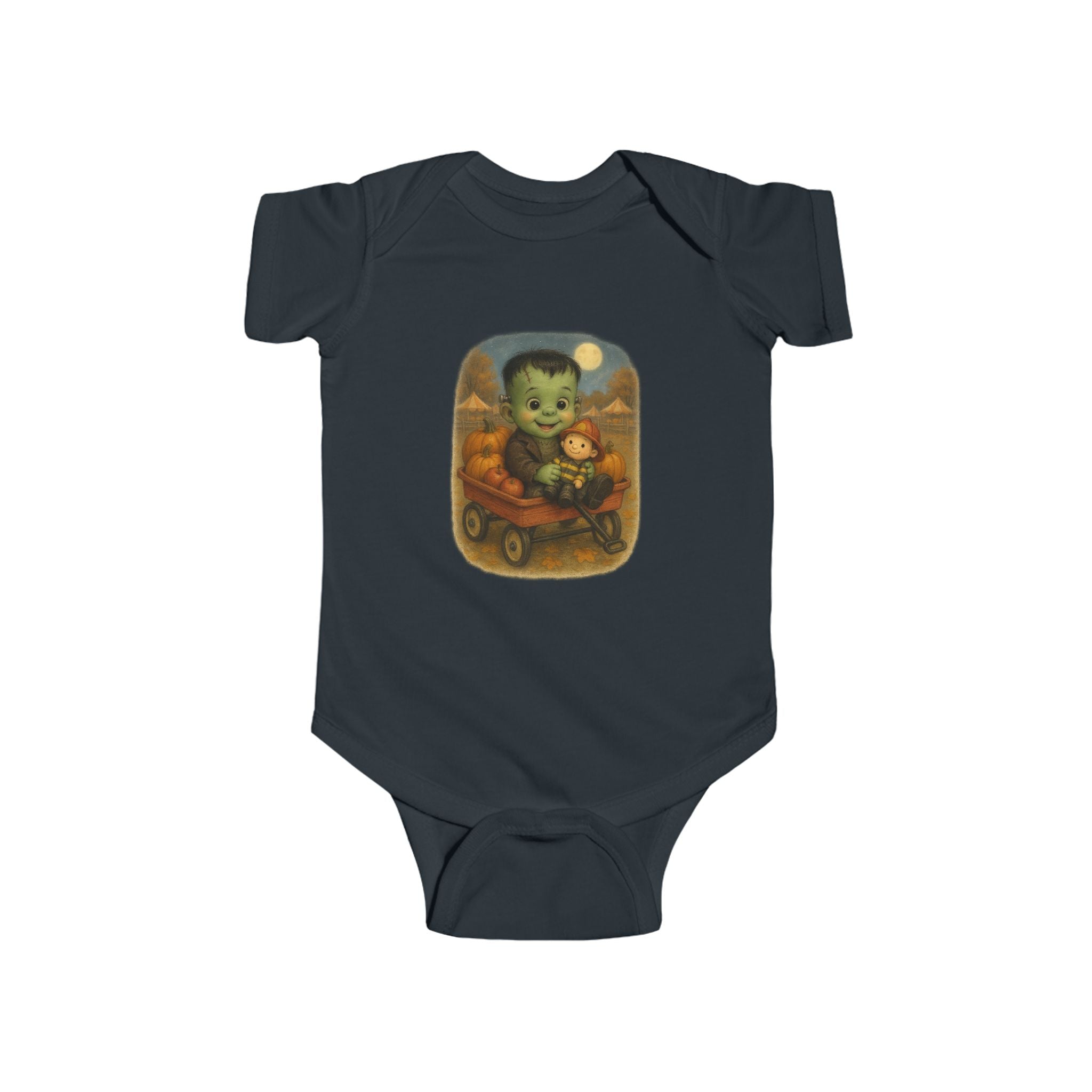 Cute Monster Infant Bodysuit, Halloween Baby Outfit, Baby Costume, Unique Gift, Baby Shower Present