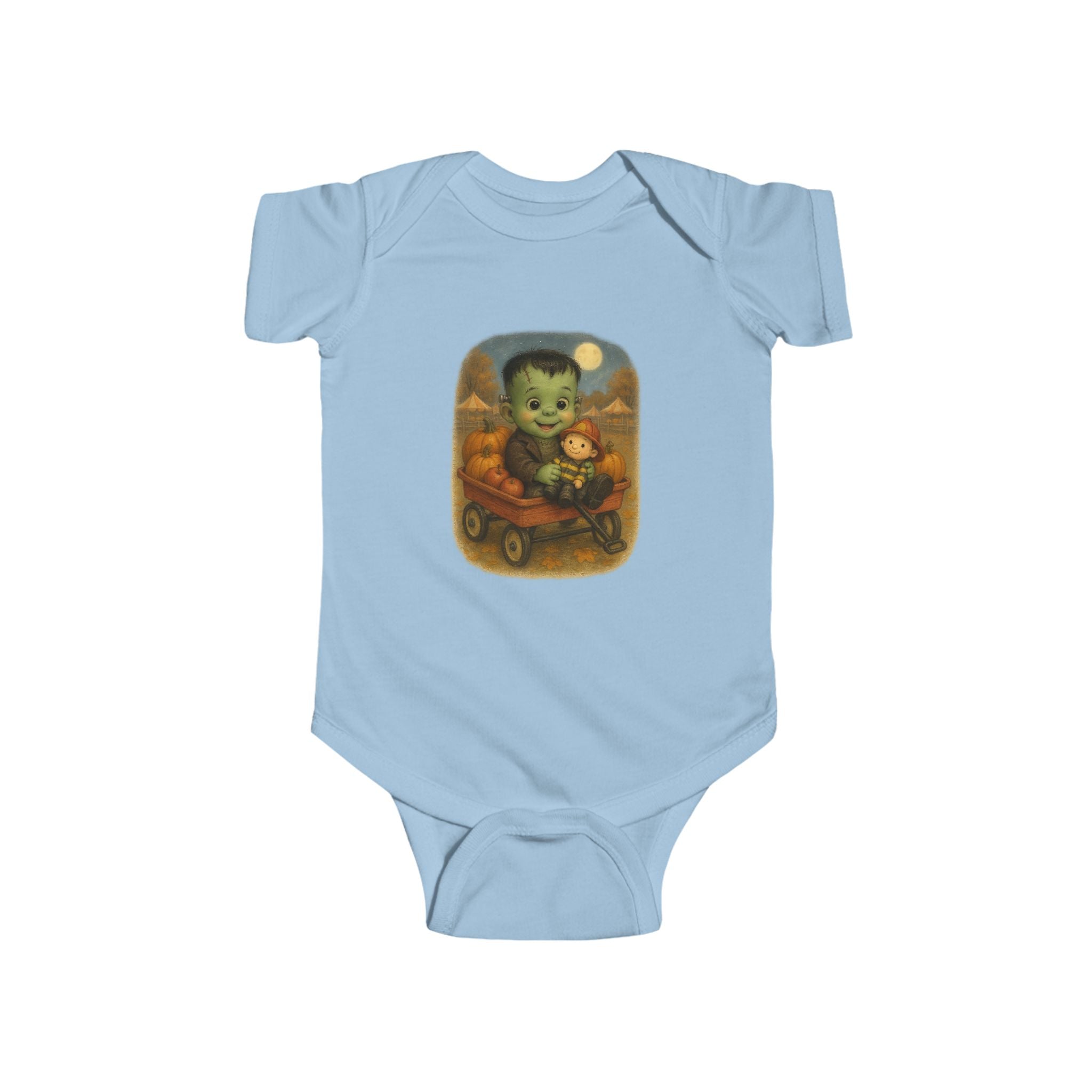 Cute Monster Infant Bodysuit, Halloween Baby Outfit, Baby Costume, Unique Gift, Baby Shower Present