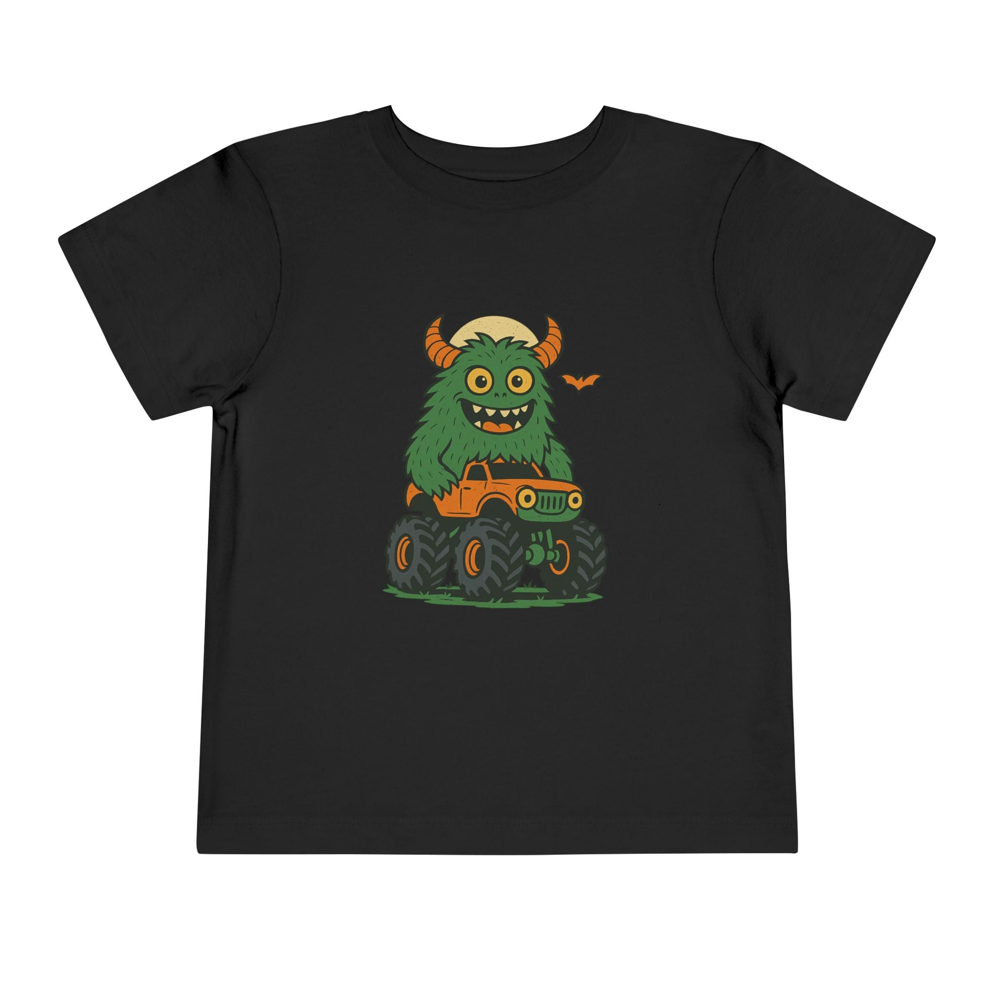 Monster Truck Toddler Tee, Cute Kids Shirt, Toddler Gift, Halloween Outfit, Fun Children’s Apparel
