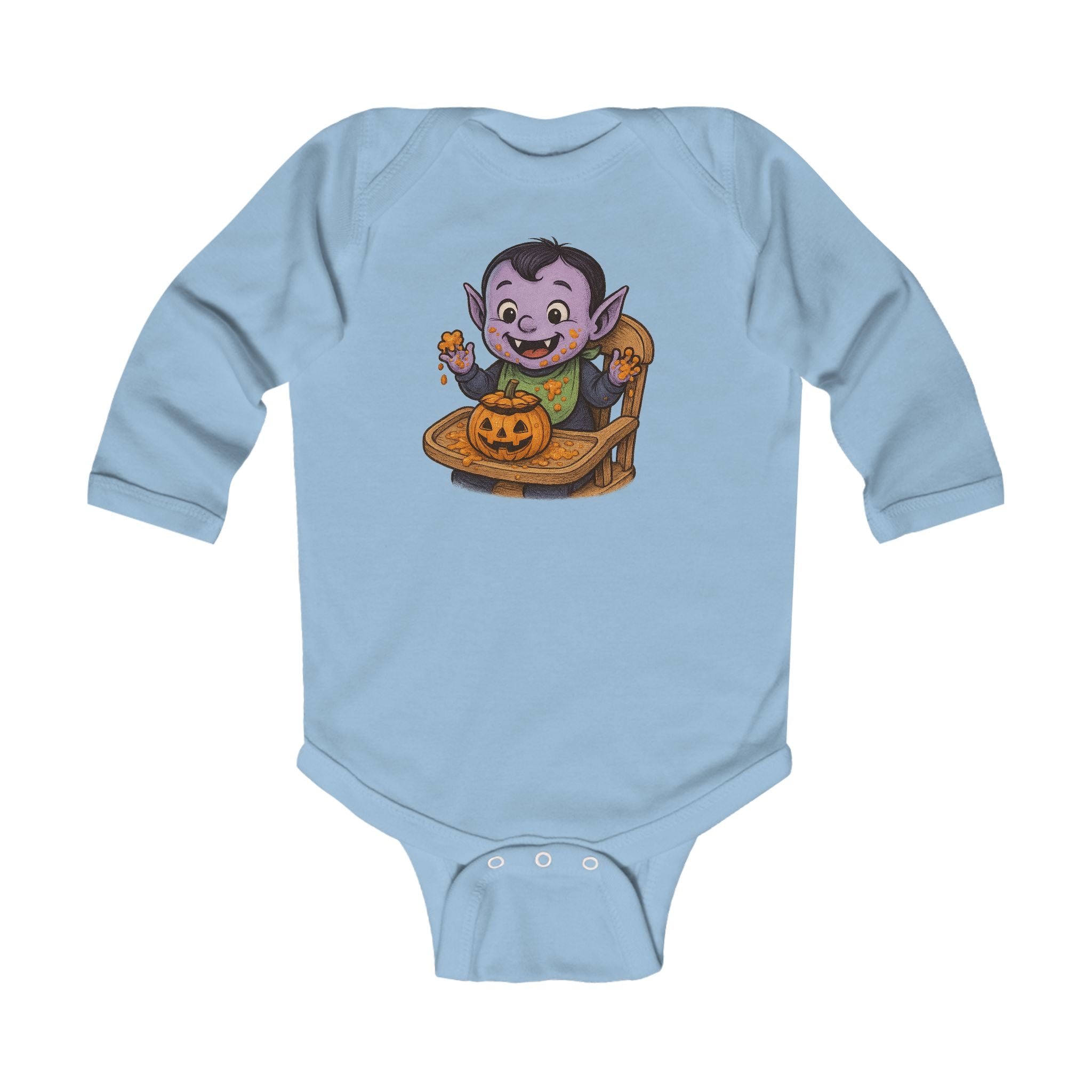 Halloween Vampire Infant Bodysuit, Cute Baby Onesie, Spooky Costume, Toddler Halloween Outfit,
