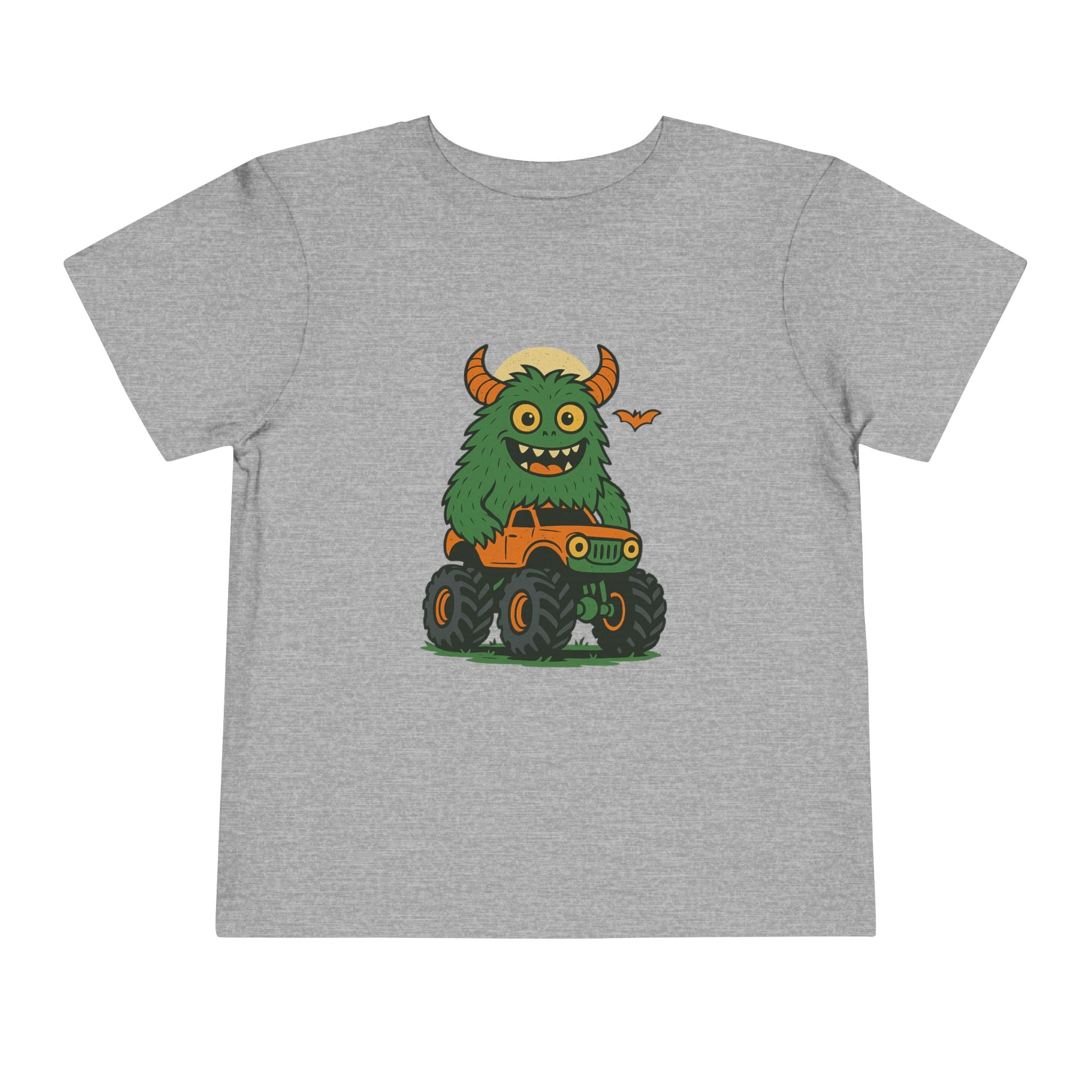 Monster Truck Toddler Tee, Cute Kids Shirt, Toddler Gift, Halloween Outfit, Fun Children’s Apparel