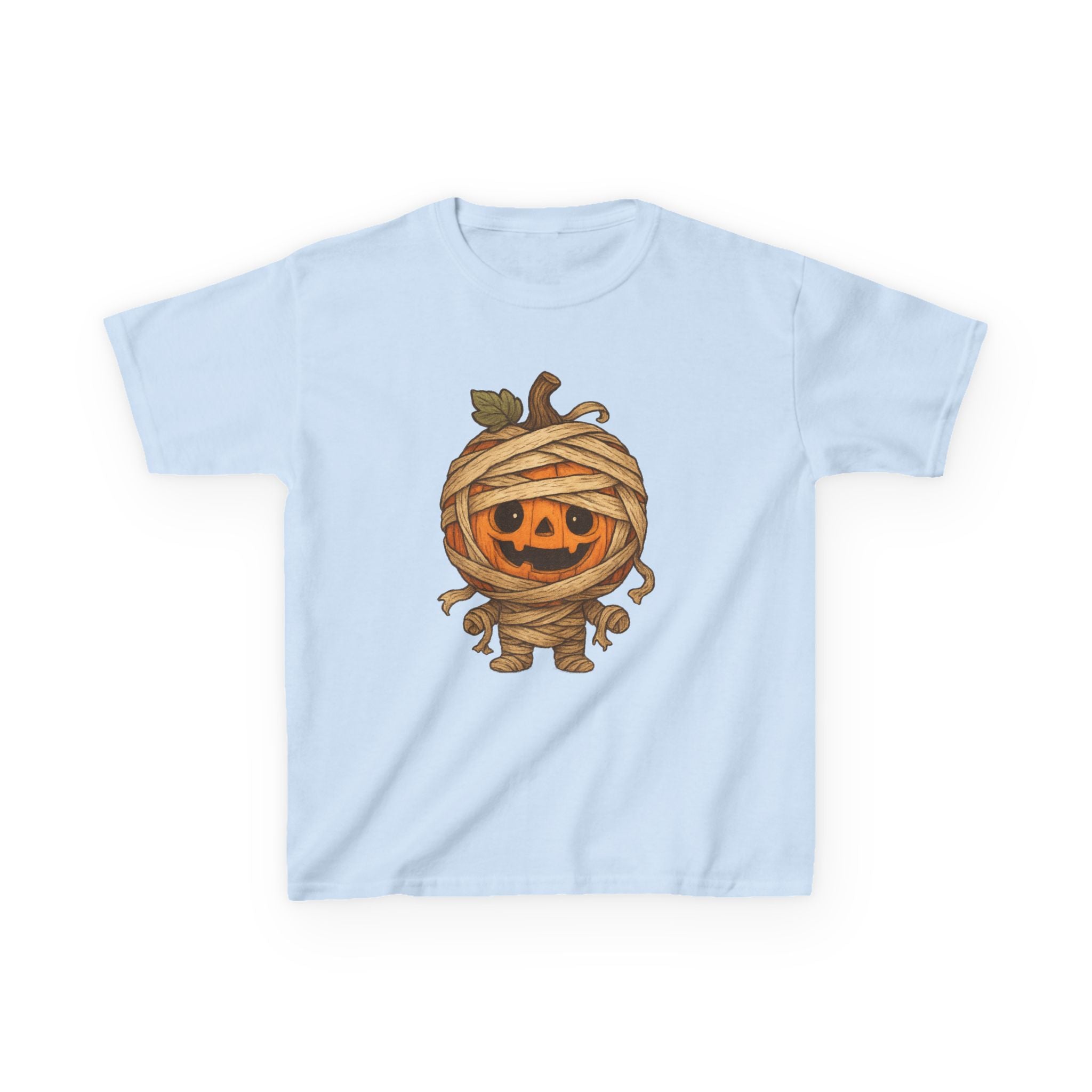 Halloween Mummy Kids Tee, Cute Halloween Shirt, Pumpkin T-Shirt, Gifts for Boys and Girls