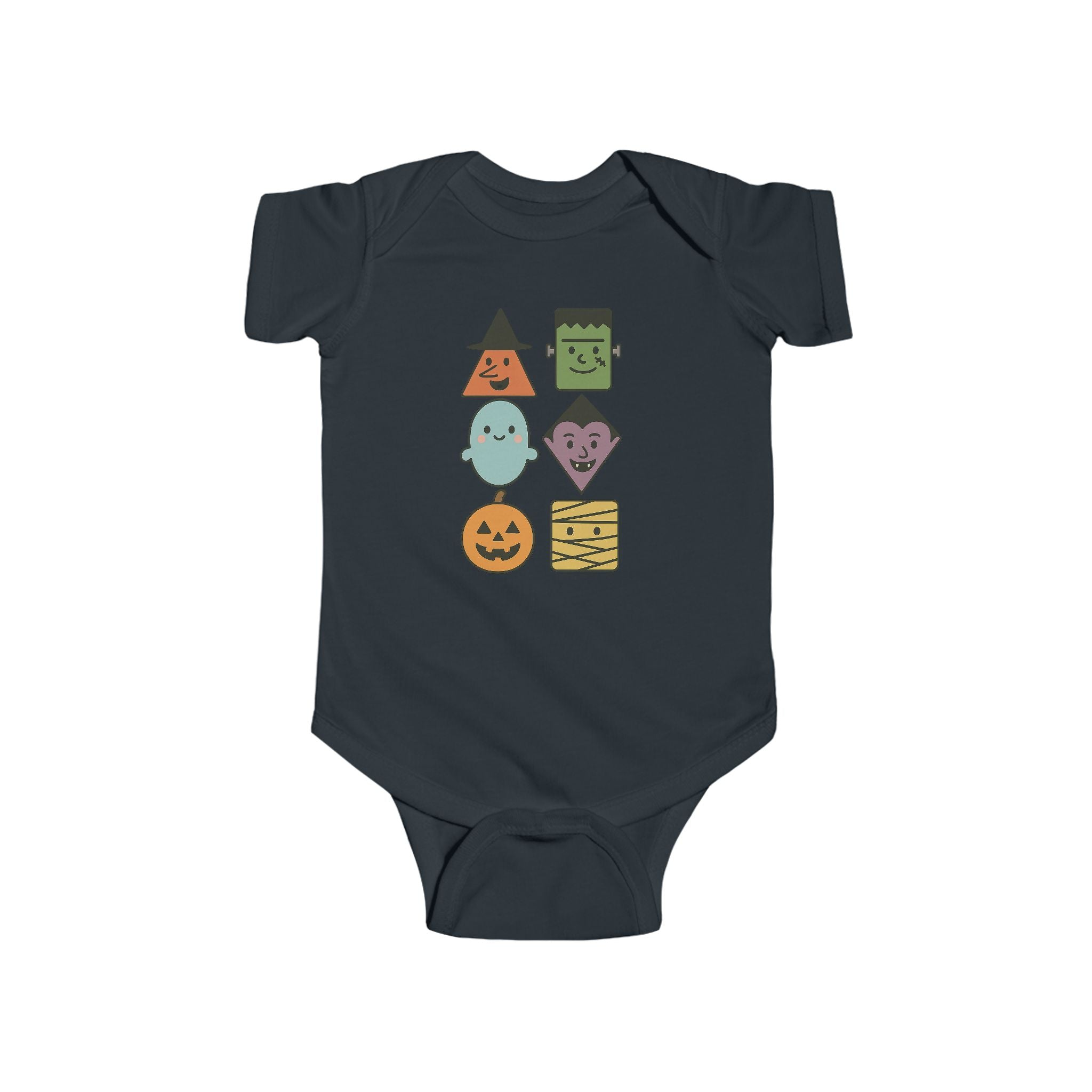 Halloween Character Shapes Baby, Infant Onesie