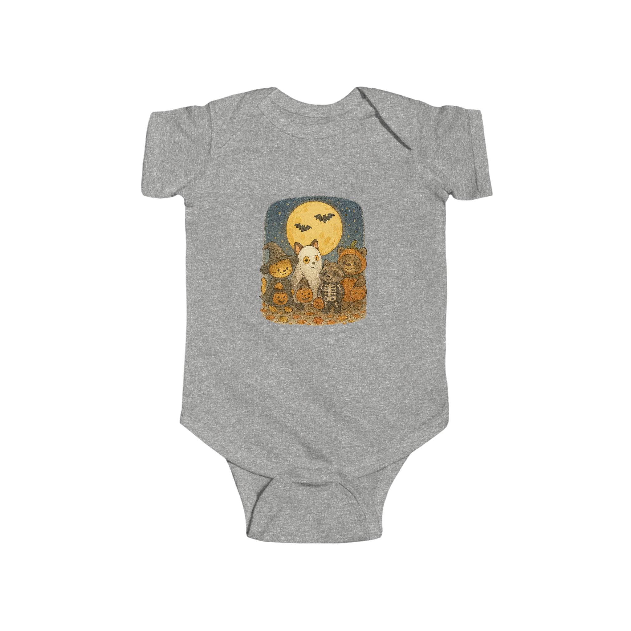 Cozy Halloween Baby Bodysuit, Cute Infant Costume, First Halloween Outfit, Spooky Baby Shower Gift