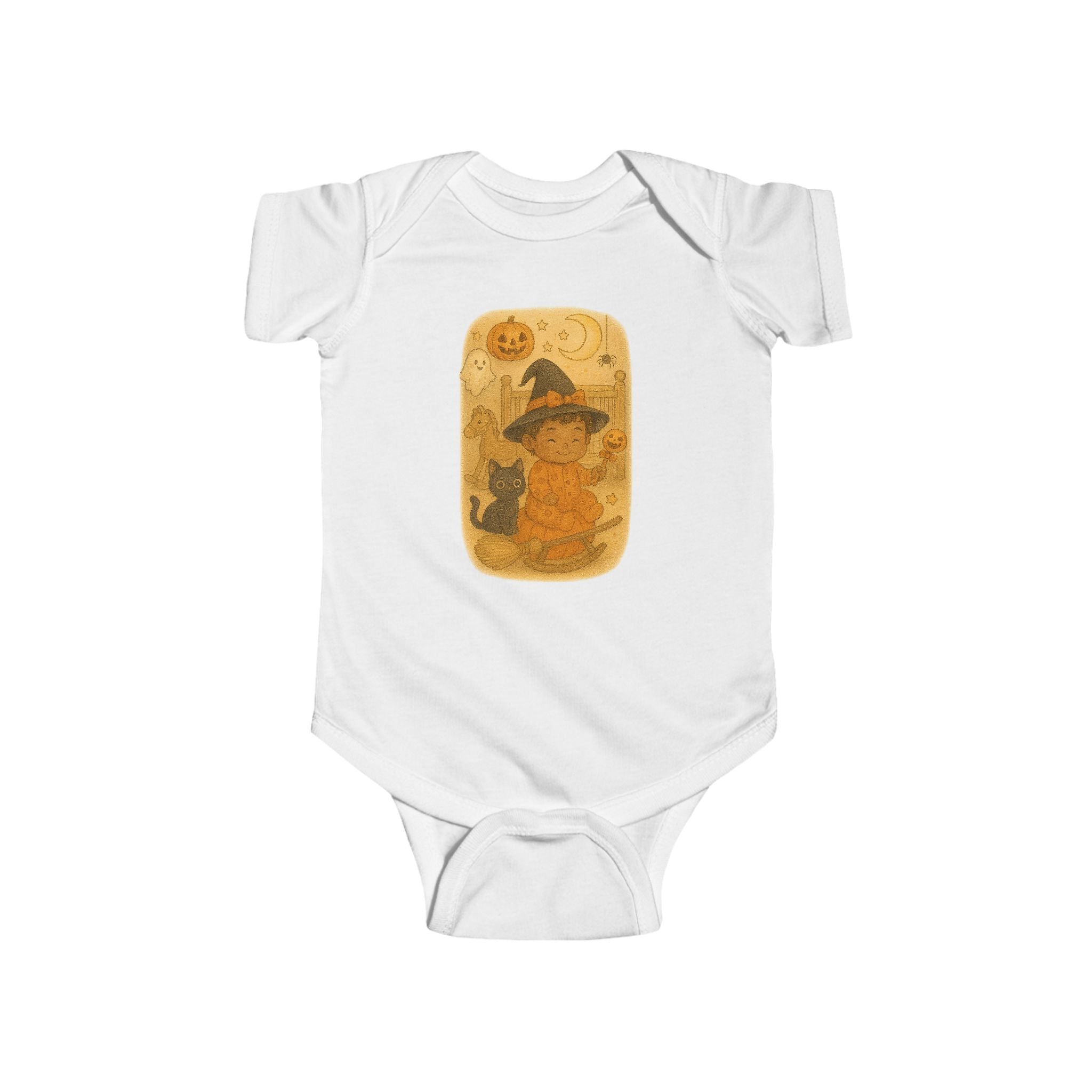 Adorable Halloween Baby Bodysuit | Cute Infant Costume Outfit, Baby Shower Gift, Funny Halloween Gift