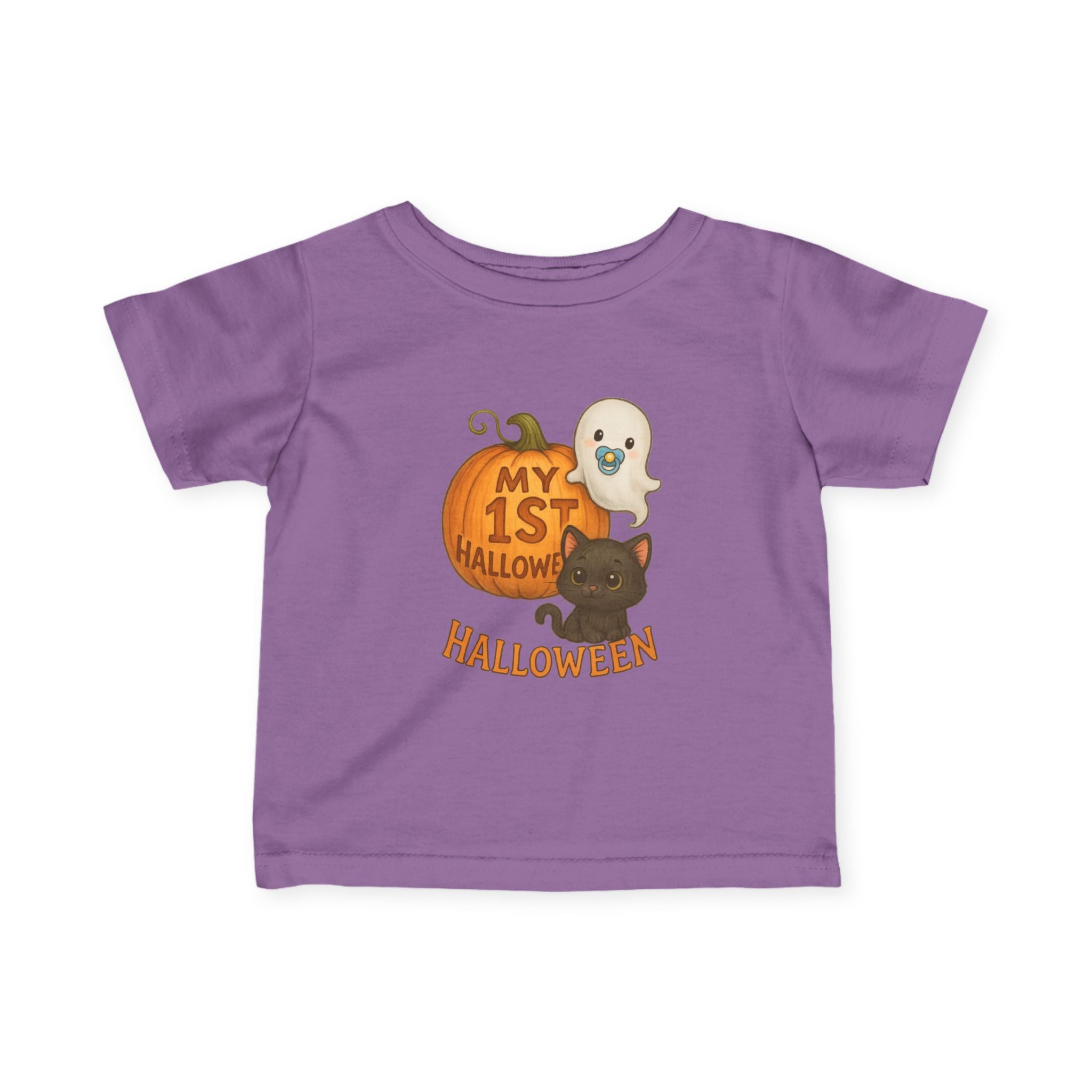 My 1st Halloween Infant Tee, Baby Halloween Shirt, Cute Baby Outfit, First Halloween Gift