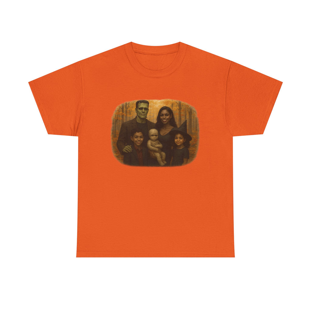 Halloween Character Family Portrait T-Shirt Spooky Vibes Photoshoot