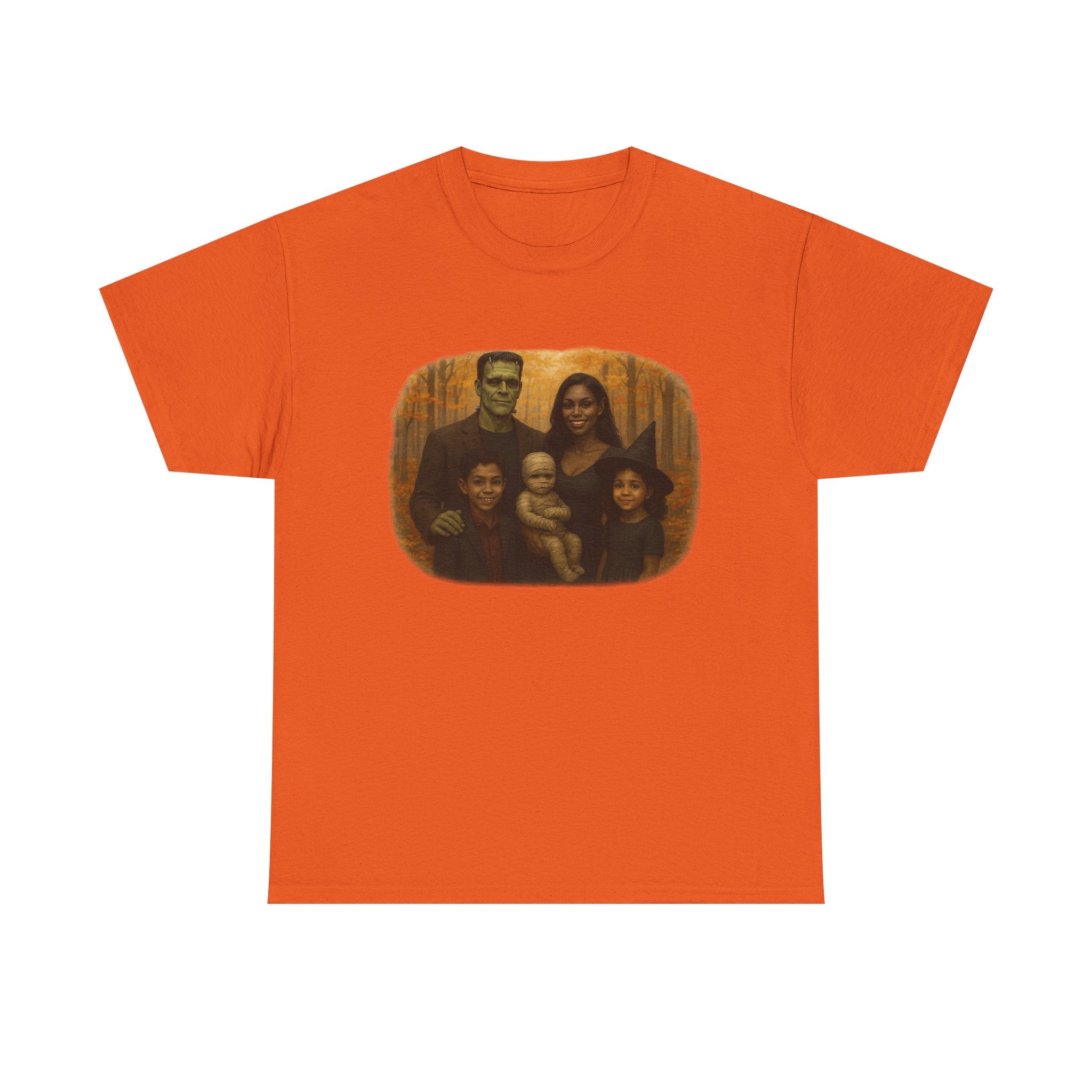 Halloween Character Family Portrait T-Shirt Spooky Vibes Photoshoot