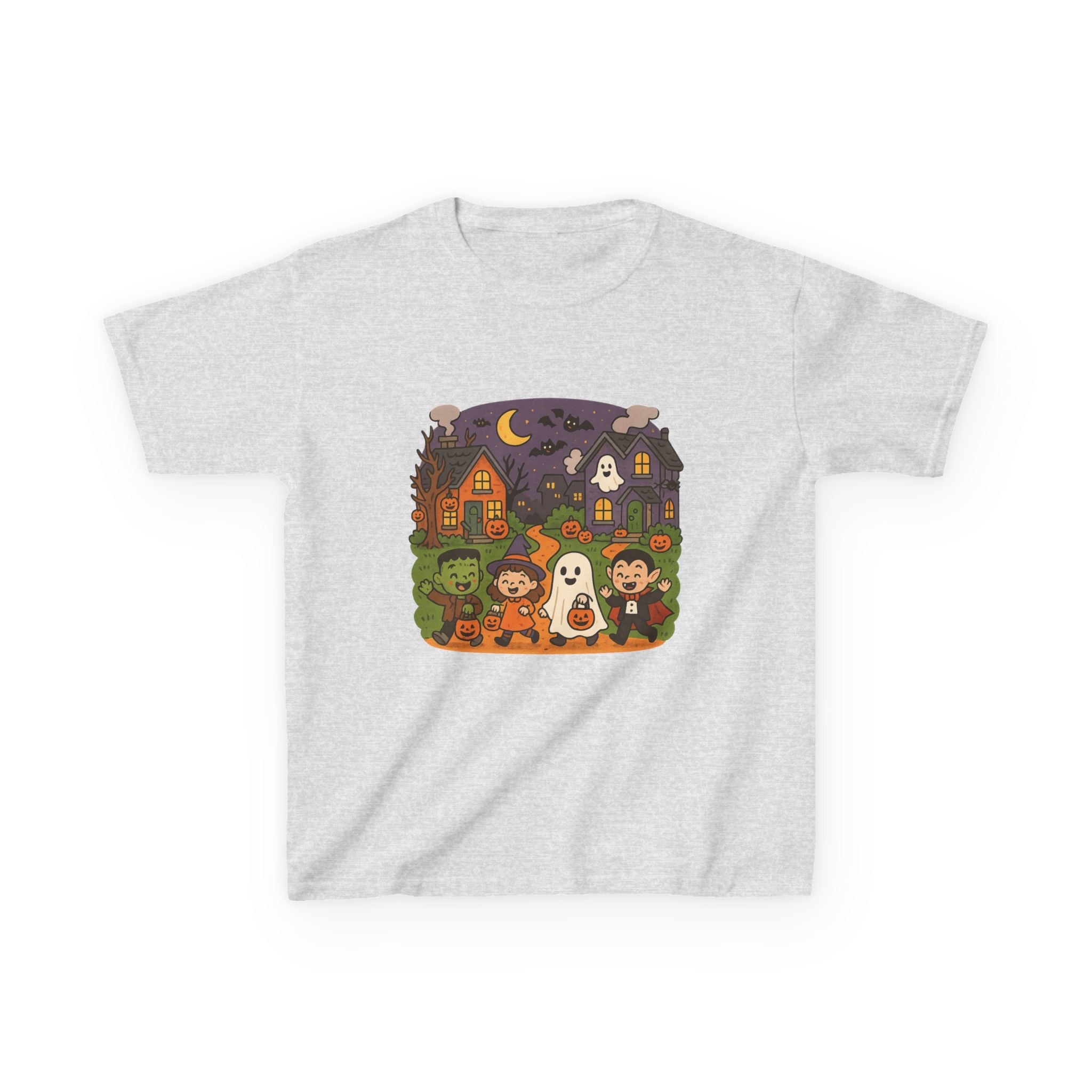 Halloween Kids Tee Shirt, Spooky Fun, Trick or Treat, Pumpkin Patch Outfit, Kids Halloween Apparel