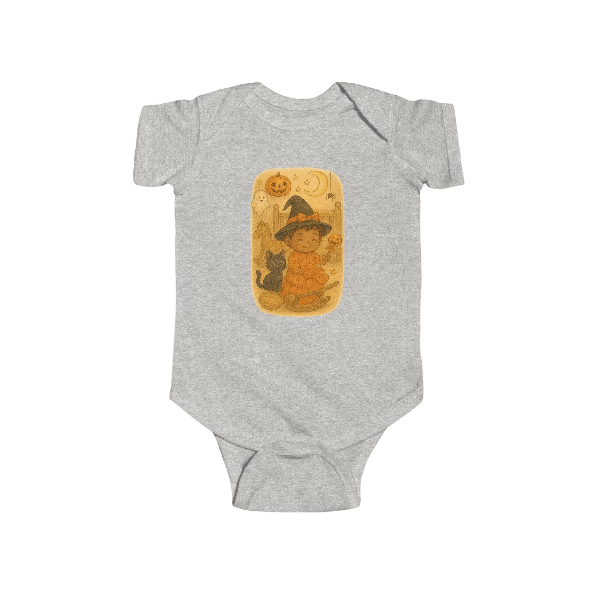 Adorable Halloween Baby Bodysuit | Cute Infant Costume Outfit, Baby Shower Gift, Funny Halloween Gift