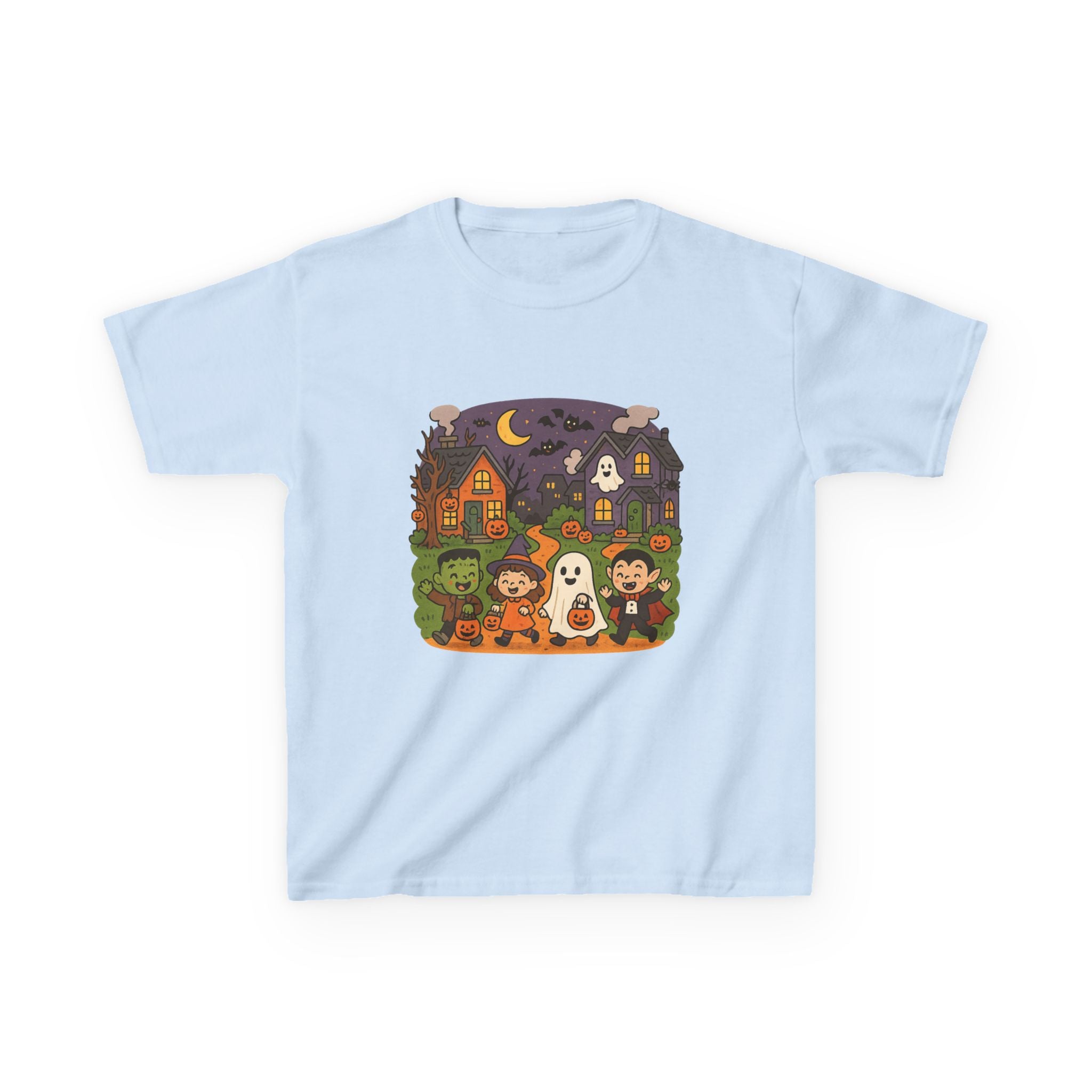 Halloween Kids Tee Shirt, Spooky Fun, Trick or Treat, Pumpkin Patch Outfit, Kids Halloween Apparel