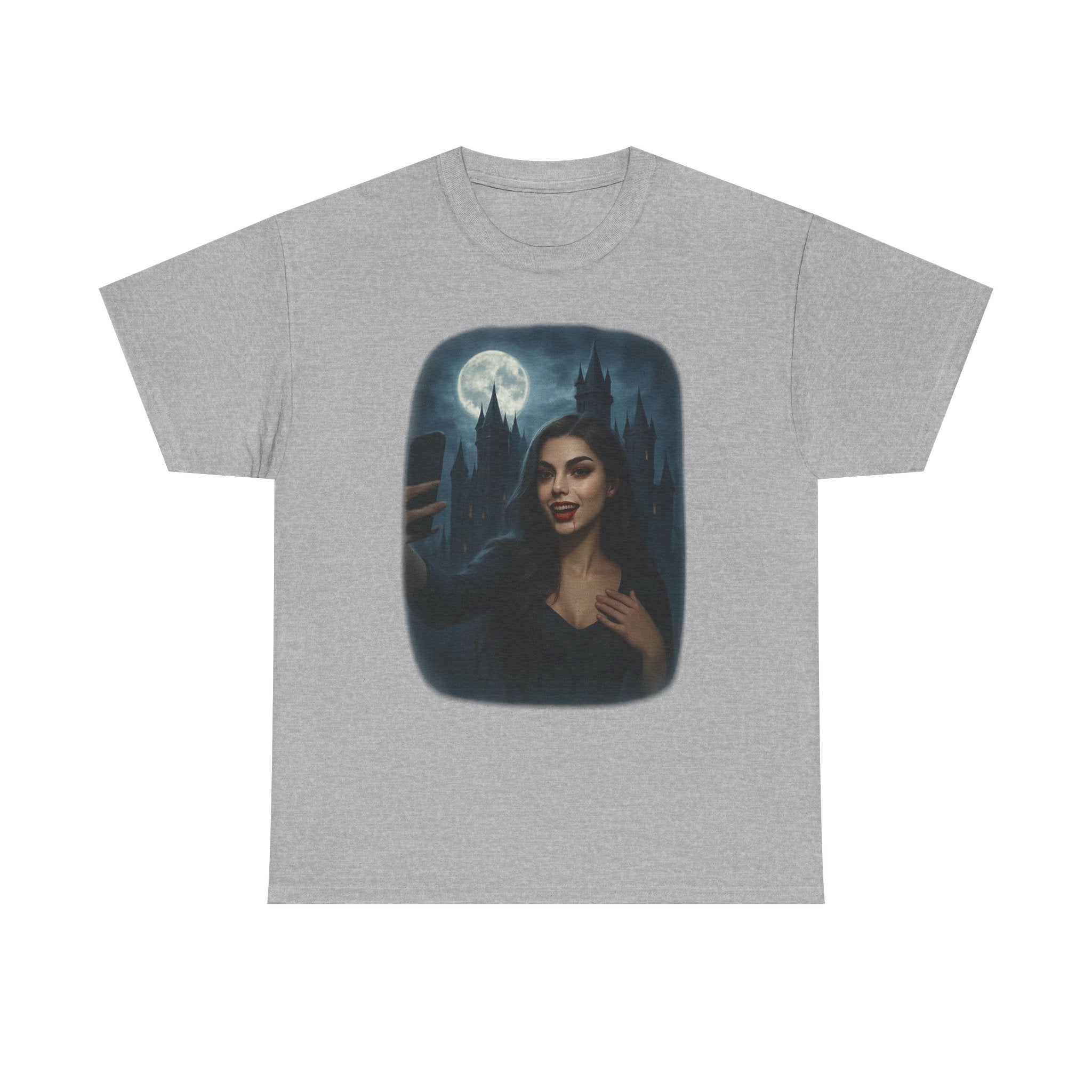 Influencer, Instagram Selfie Vampire, Unisex Tee Shirt for Halloween, Gift for Her