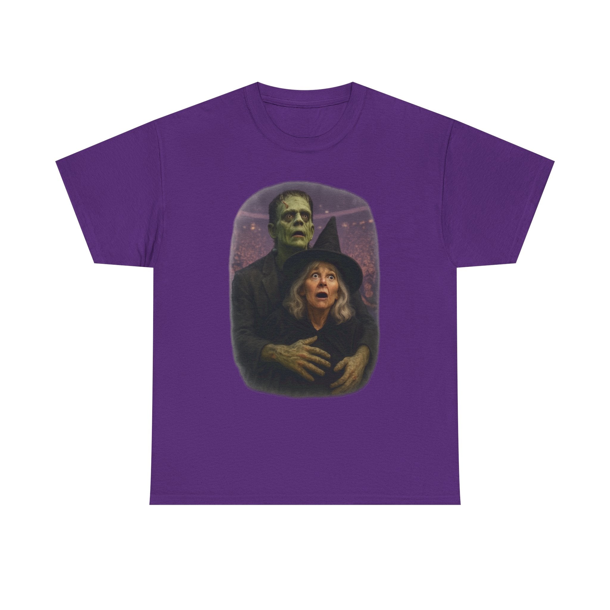 Halloween Kiss Cam Concert, Trendy Meme Adult T-shirt
