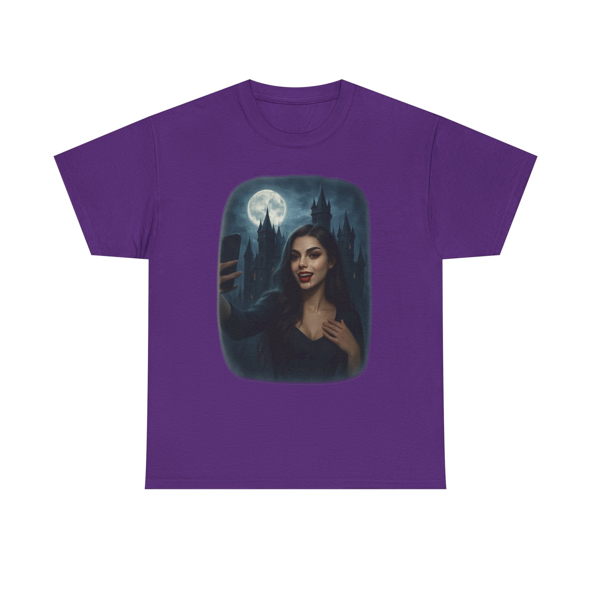 Influencer, Instagram Selfie Vampire, Unisex Tee Shirt for Halloween, Gift for Her