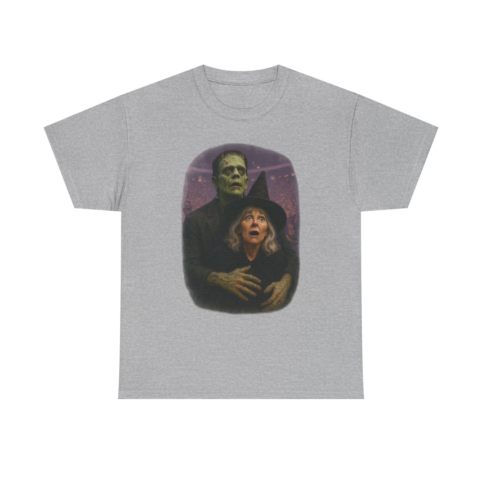 Halloween Kiss Cam Concert, Trendy Meme Adult T-shirt