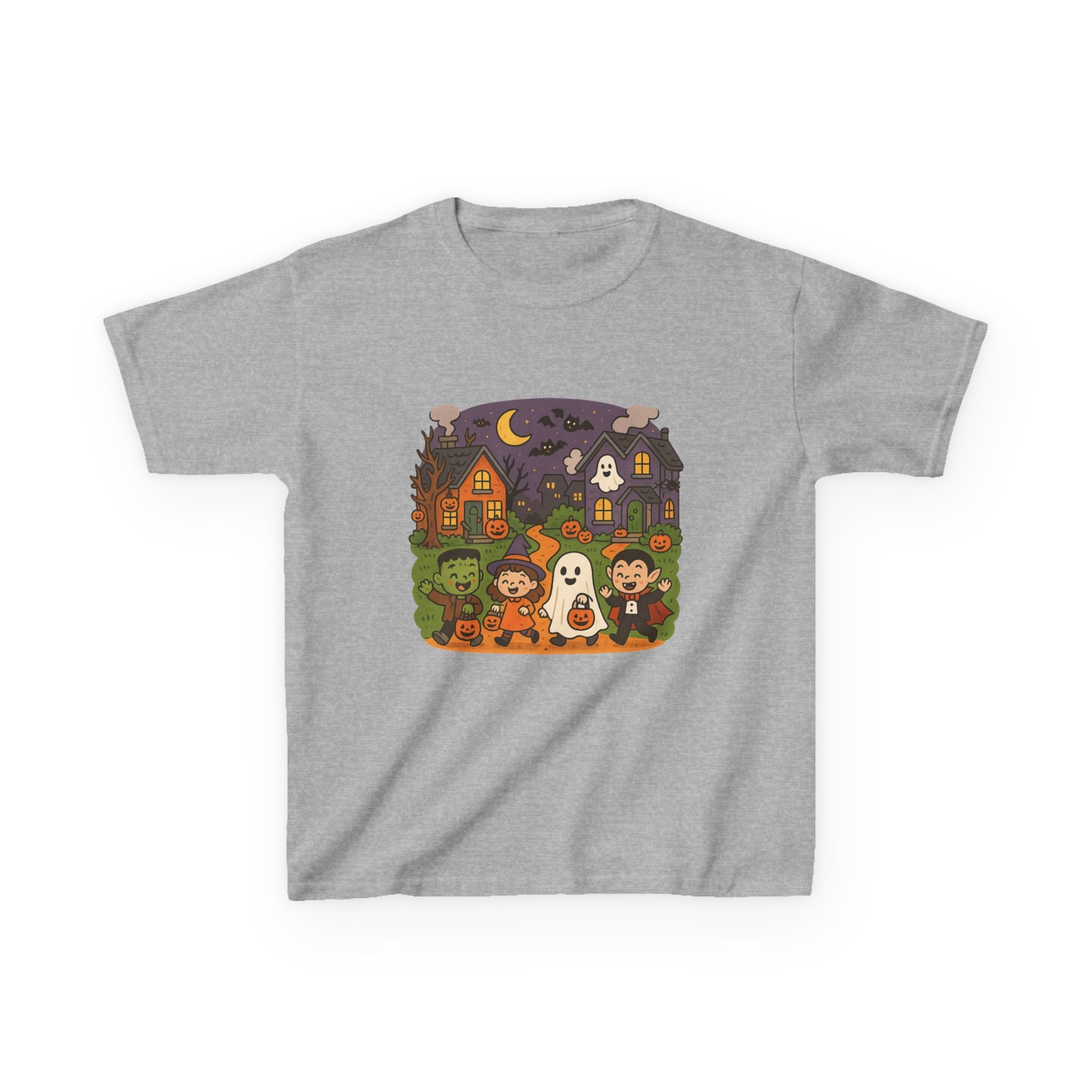 Halloween Kids Tee Shirt, Spooky Fun, Trick or Treat, Pumpkin Patch Outfit, Kids Halloween Apparel