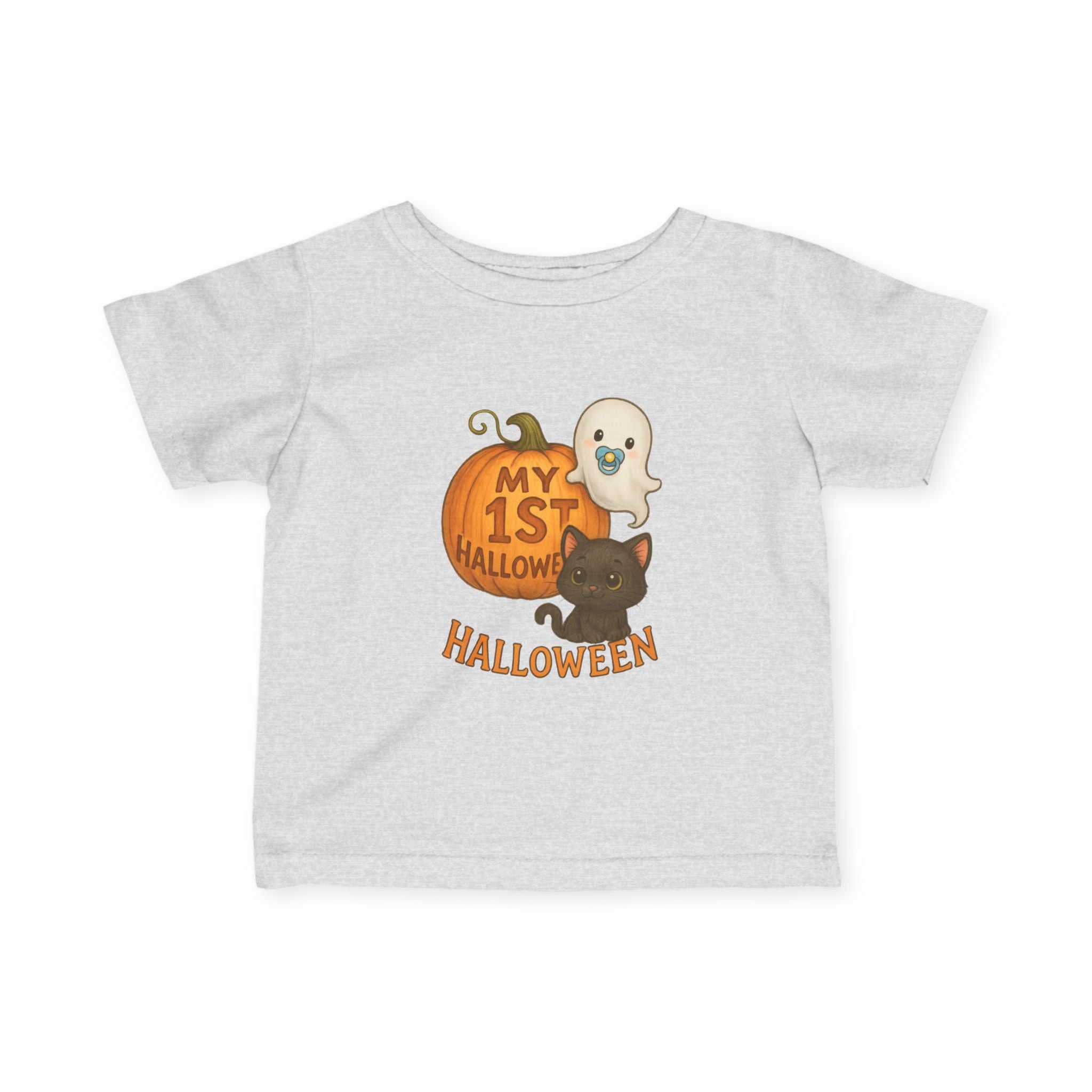 My 1st Halloween Infant Tee, Baby Halloween Shirt, Cute Baby Outfit, First Halloween Gift