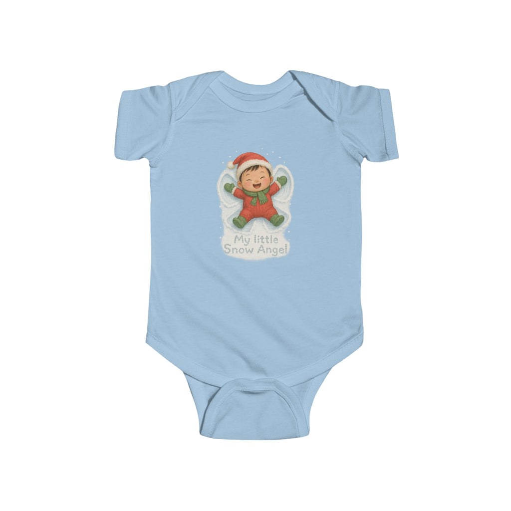 Infant Bodysuit "My Little Snow Angel" Christmas Baby Onesie