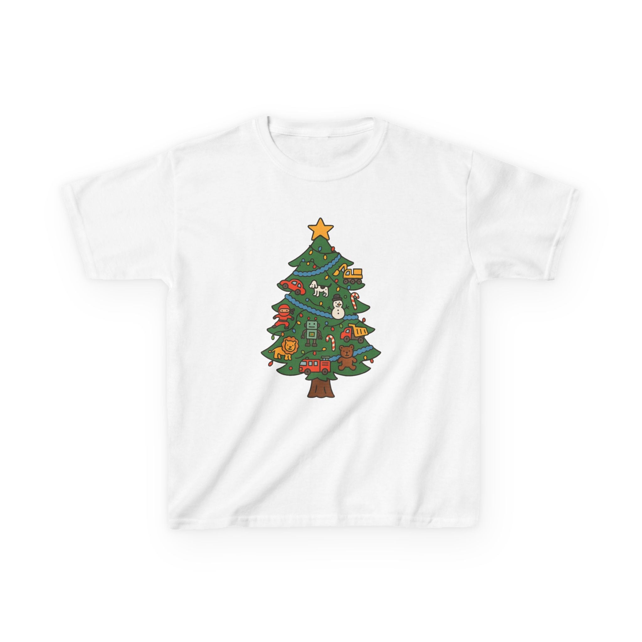 Christmas Tree Boy Toys Kids T-Shirt