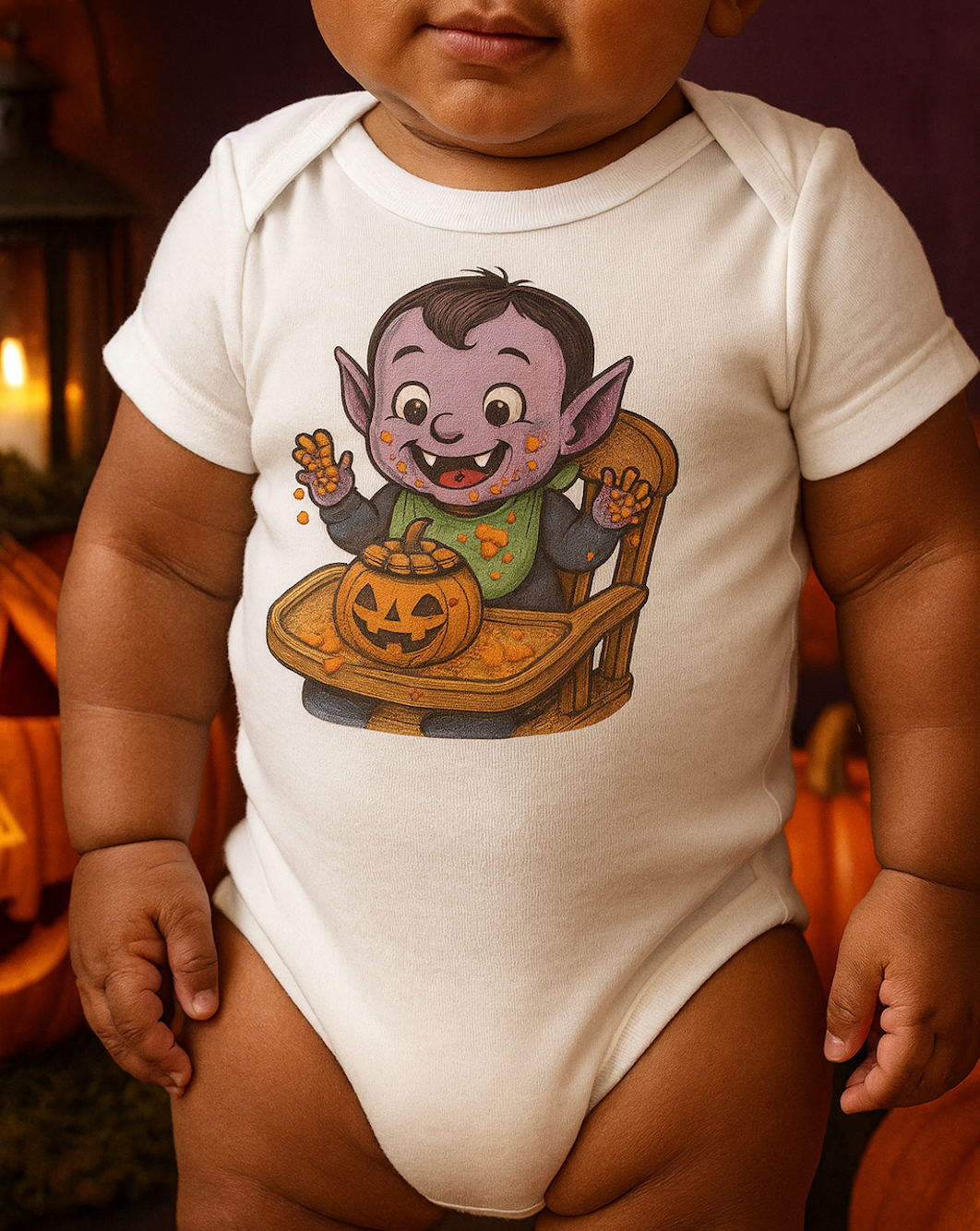 Cute Dracula Baby Bodysuit, Halloween Infant Outfit, Cute Costume, Funny Baby Gift, Spooky Baby Clothes,