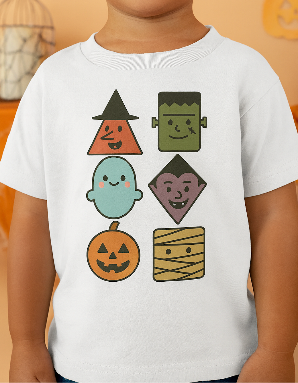 Halloween Character Cute Shapes Baby T-shirt