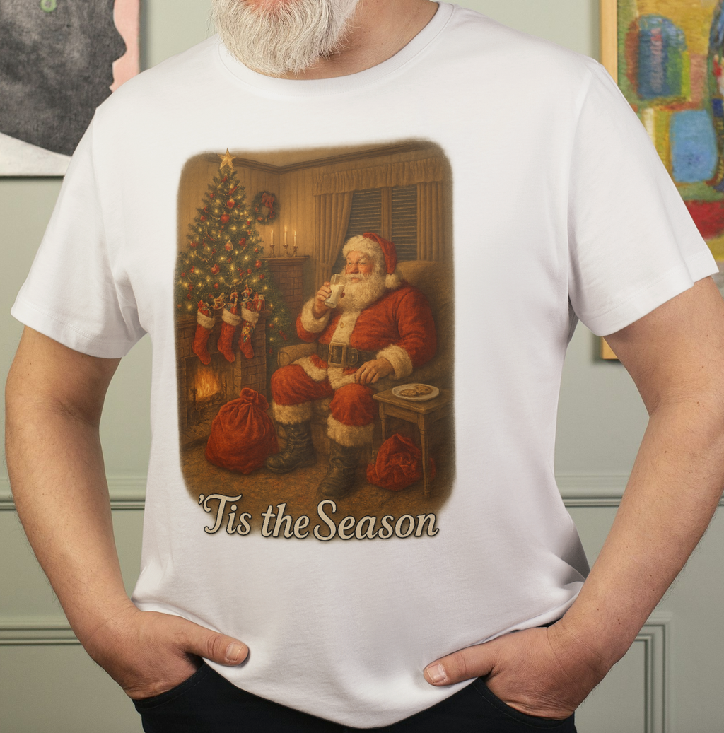 Vintage Nostalgic Christmas Santa Clause T-Shirt