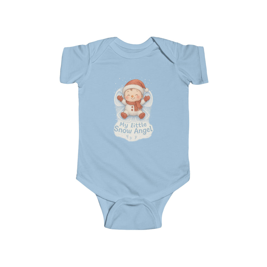 Baby Bodysuit - "My Little Snow Angel" Winter Infant Onesie