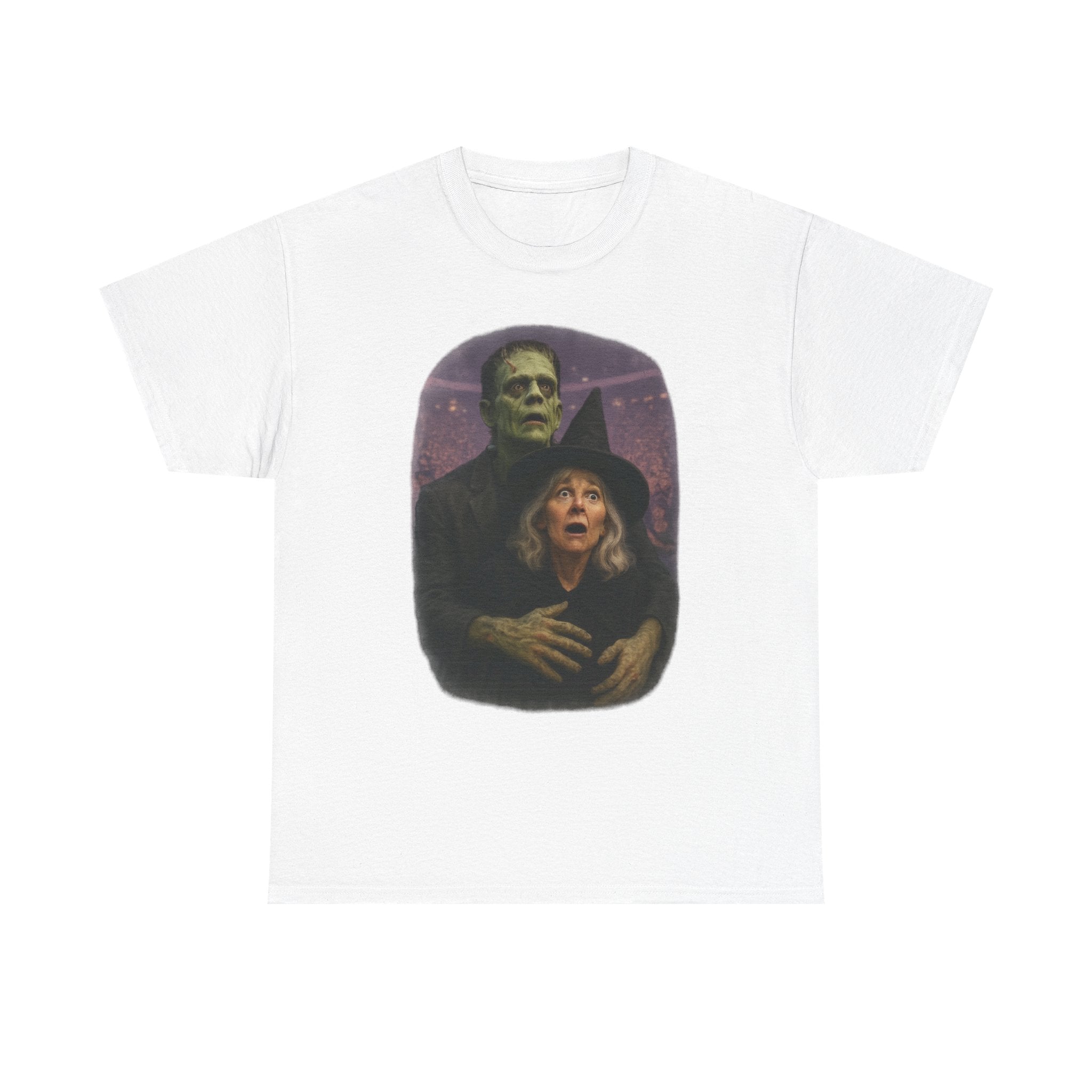 Halloween Kiss Cam Concert, Trendy Meme Adult T-shirt