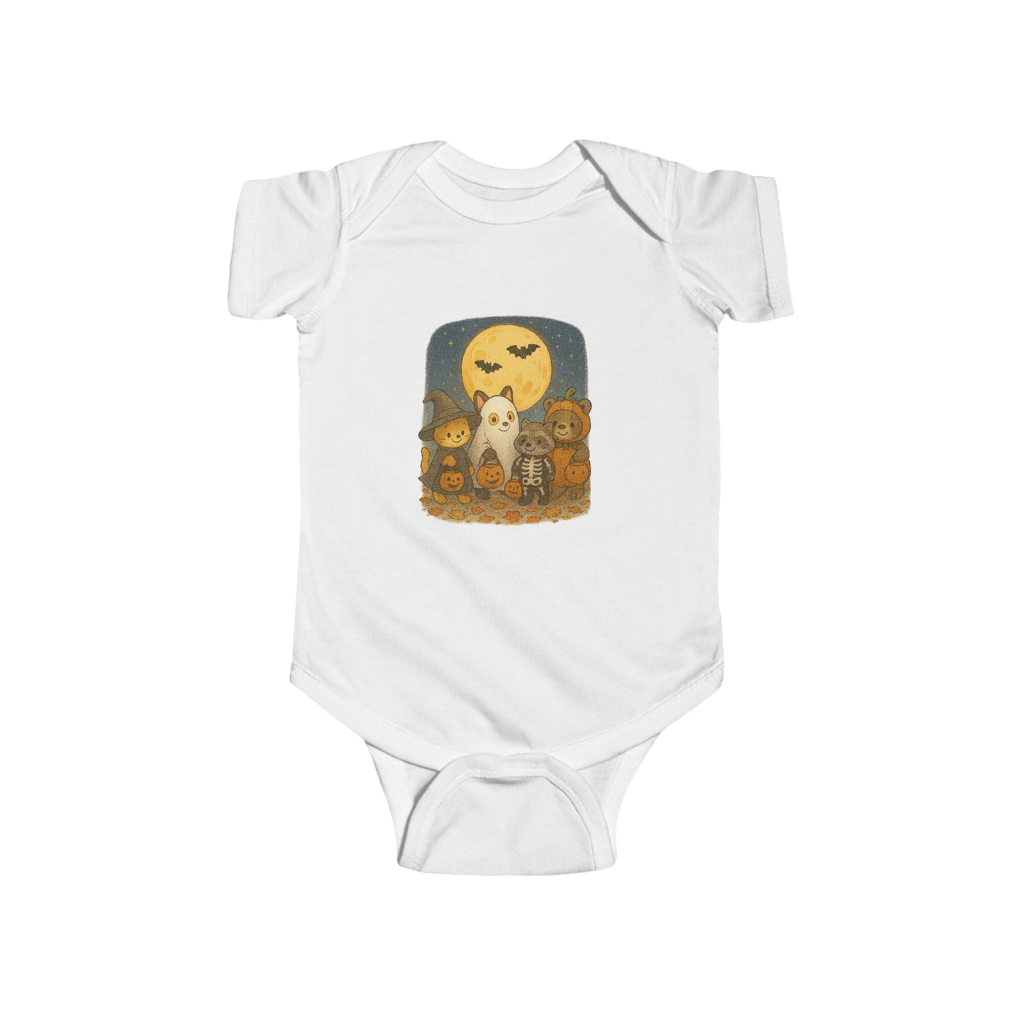 Cozy Halloween Baby Bodysuit, Cute Infant Costume, First Halloween Outfit, Spooky Baby Shower Gift