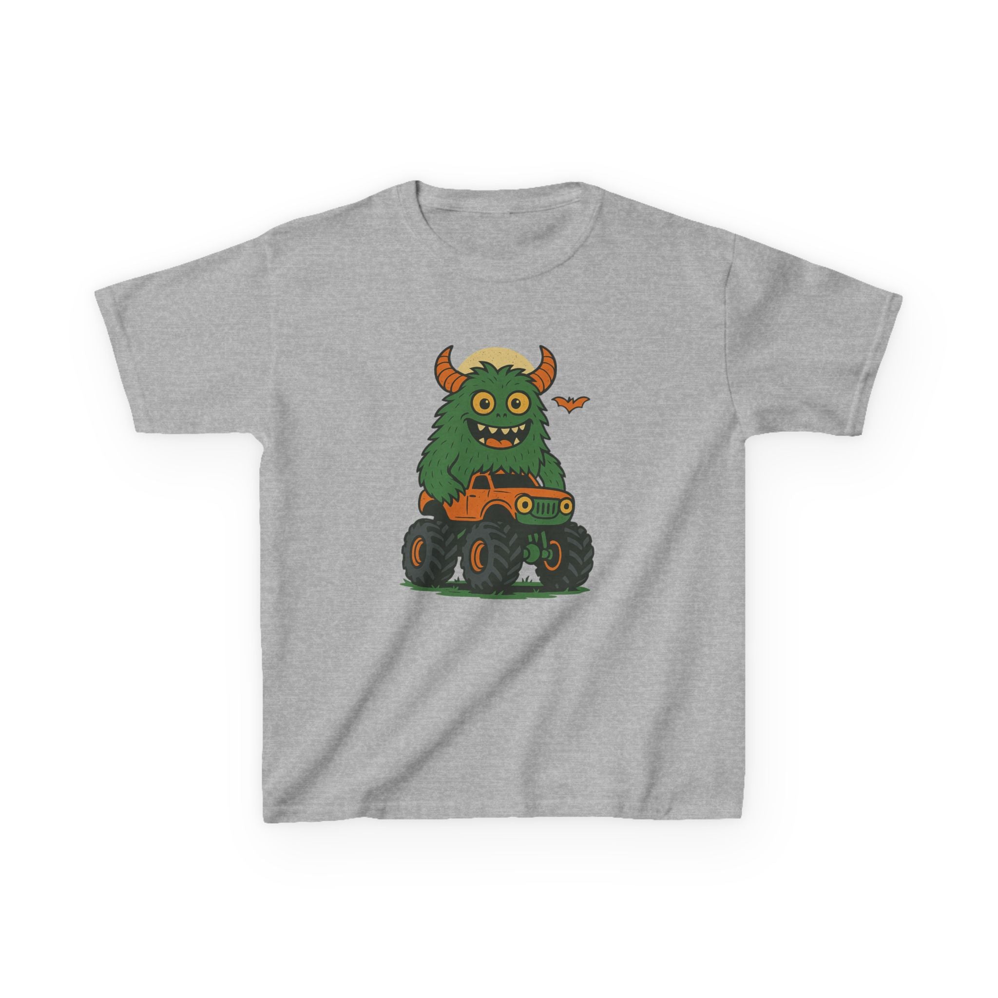 Monster Truck Adventure Kids Tee, Cute Kids Shirt, Halloween Apparel, Unique Gift for Kids