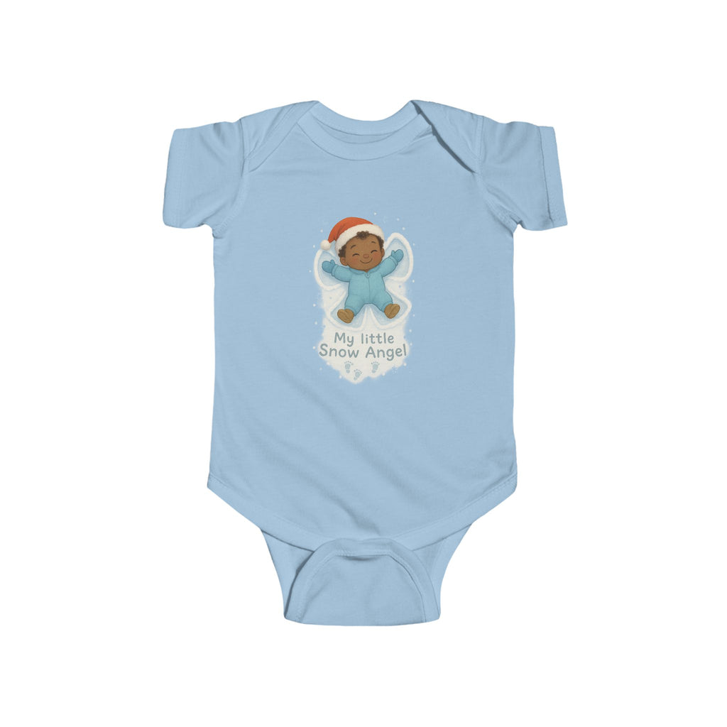Infant Bodysuit "My Little Snow Angel" Holiday Baby Onesie