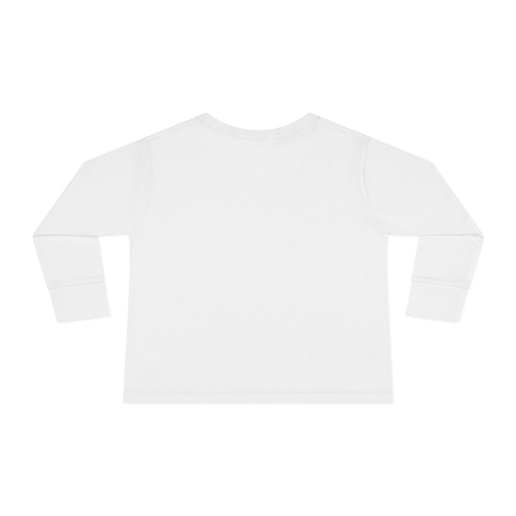Toddler Long Sleeve Tee  Cute T-Rex Dinosaur Snowman Holiday Shirt