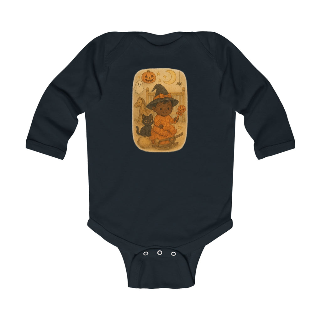 Adorable Halloween Infant Bodysuit, Long Sleeve Baby Shirt, Cute Costume Outfit, Baby Halloween Clothes