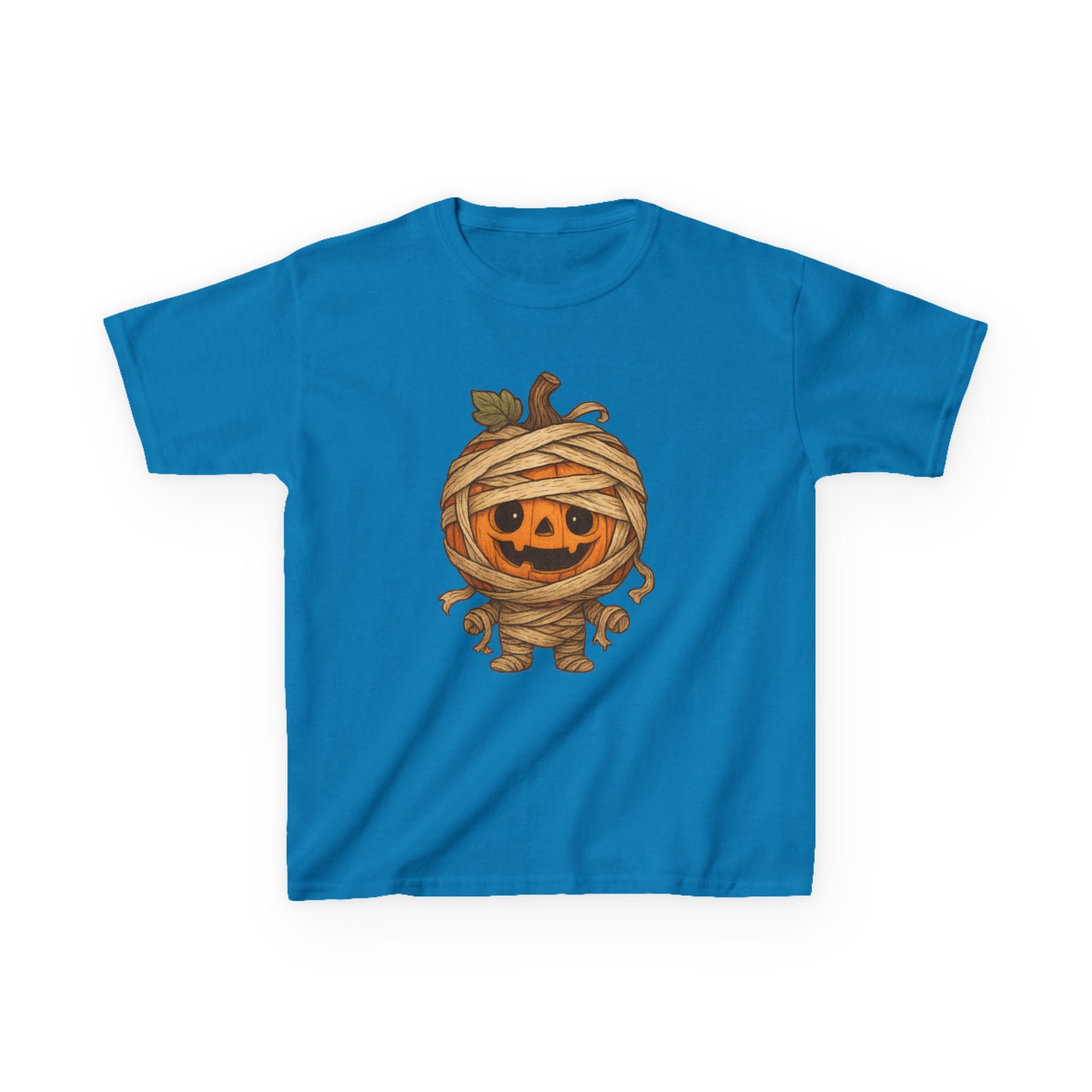 Halloween Mummy Kids Tee, Cute Halloween Shirt, Pumpkin T-Shirt, Gifts for Boys and Girls