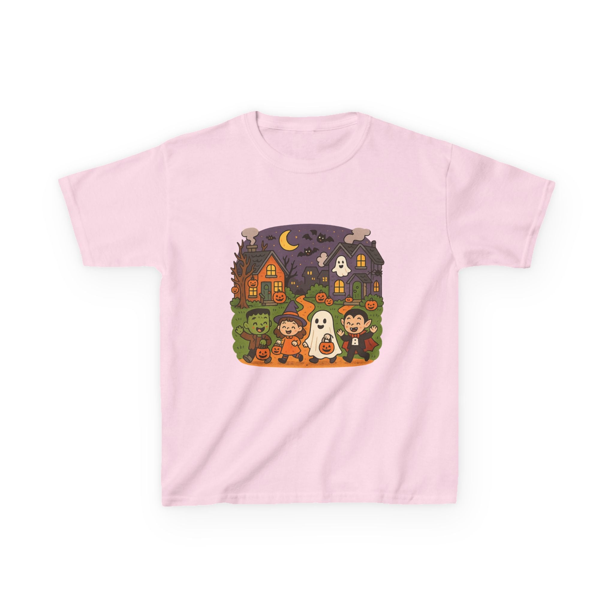 Halloween Kids Tee Shirt, Spooky Fun, Trick or Treat, Pumpkin Patch Outfit, Kids Halloween Apparel