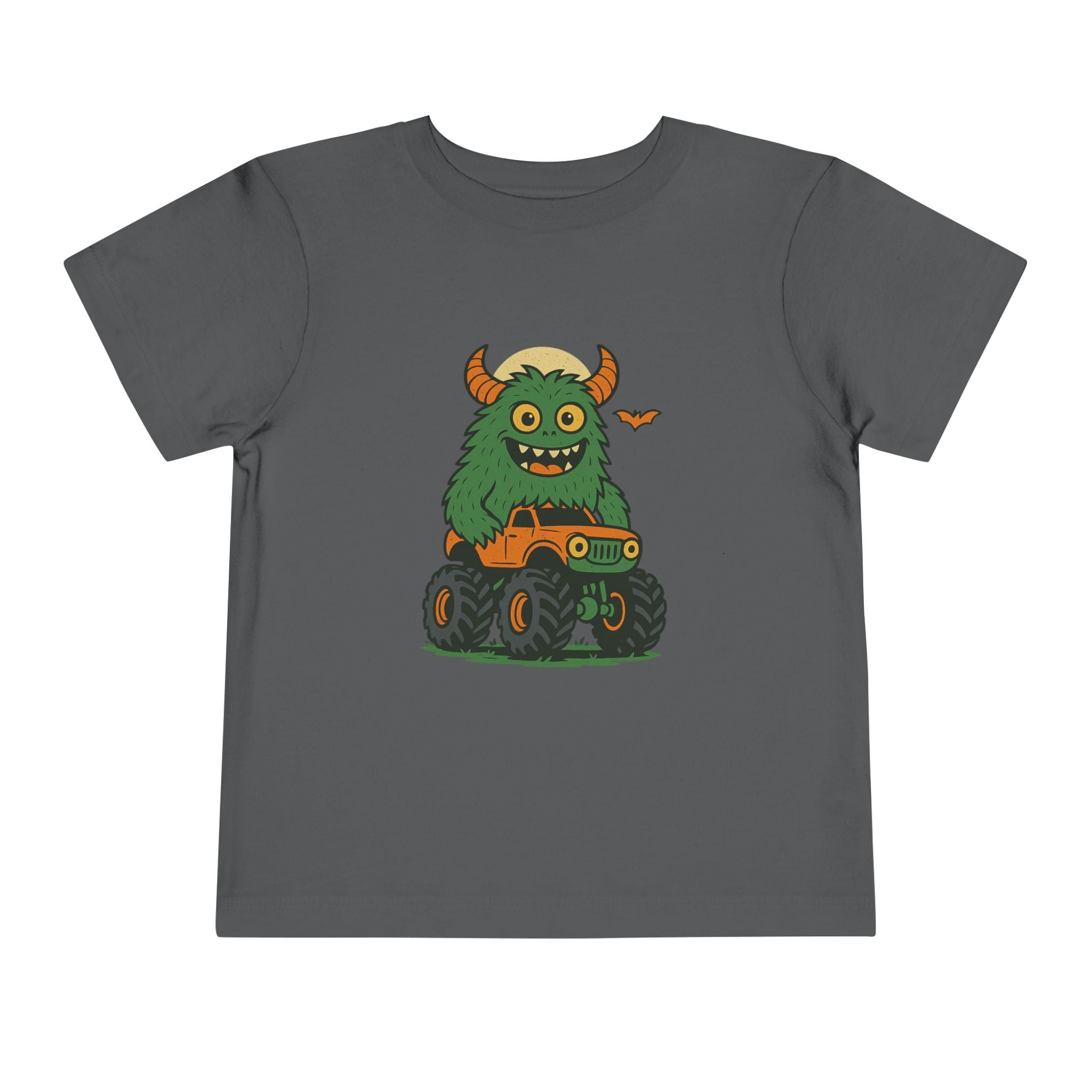 Monster Truck Toddler Tee, Cute Kids Shirt, Toddler Gift, Halloween Outfit, Fun Children’s Apparel
