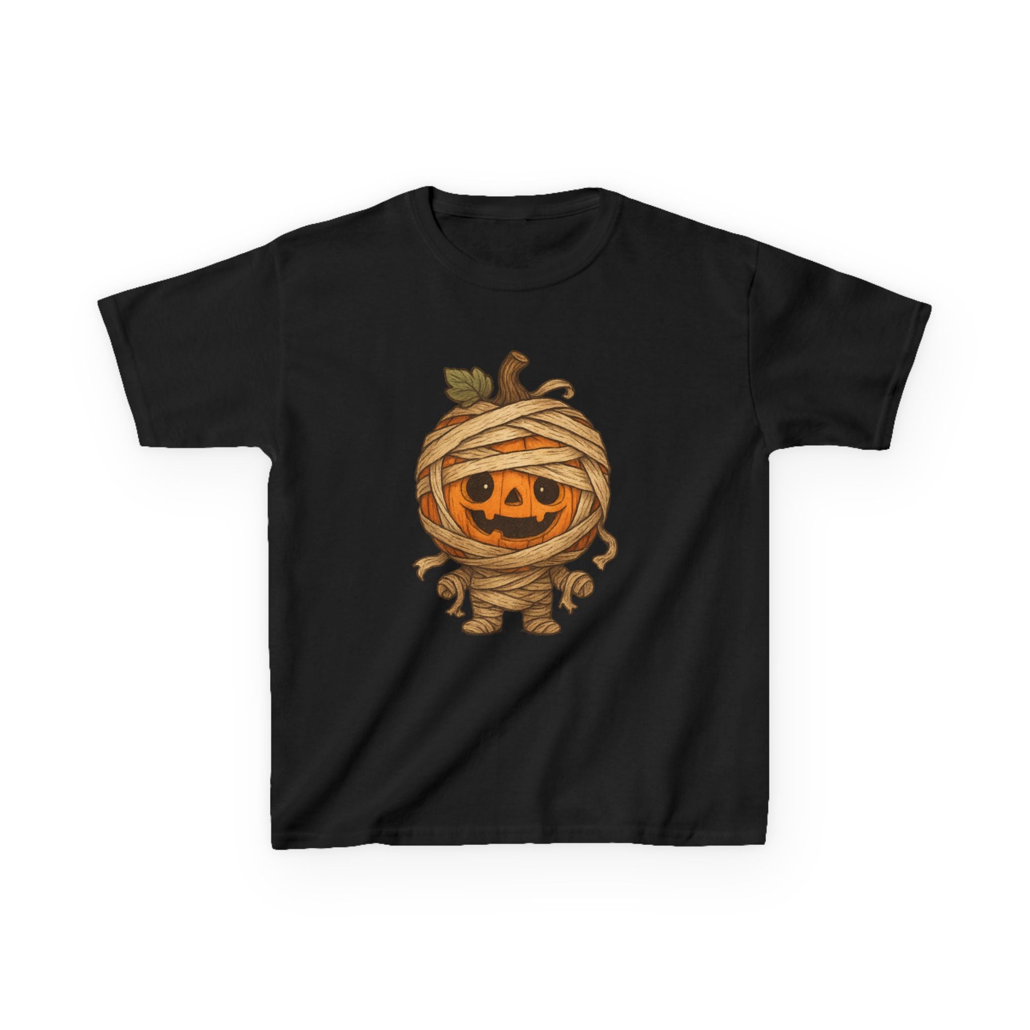 Halloween Mummy Kids Tee, Cute Halloween Shirt, Pumpkin T-Shirt, Gifts for Boys and Girls