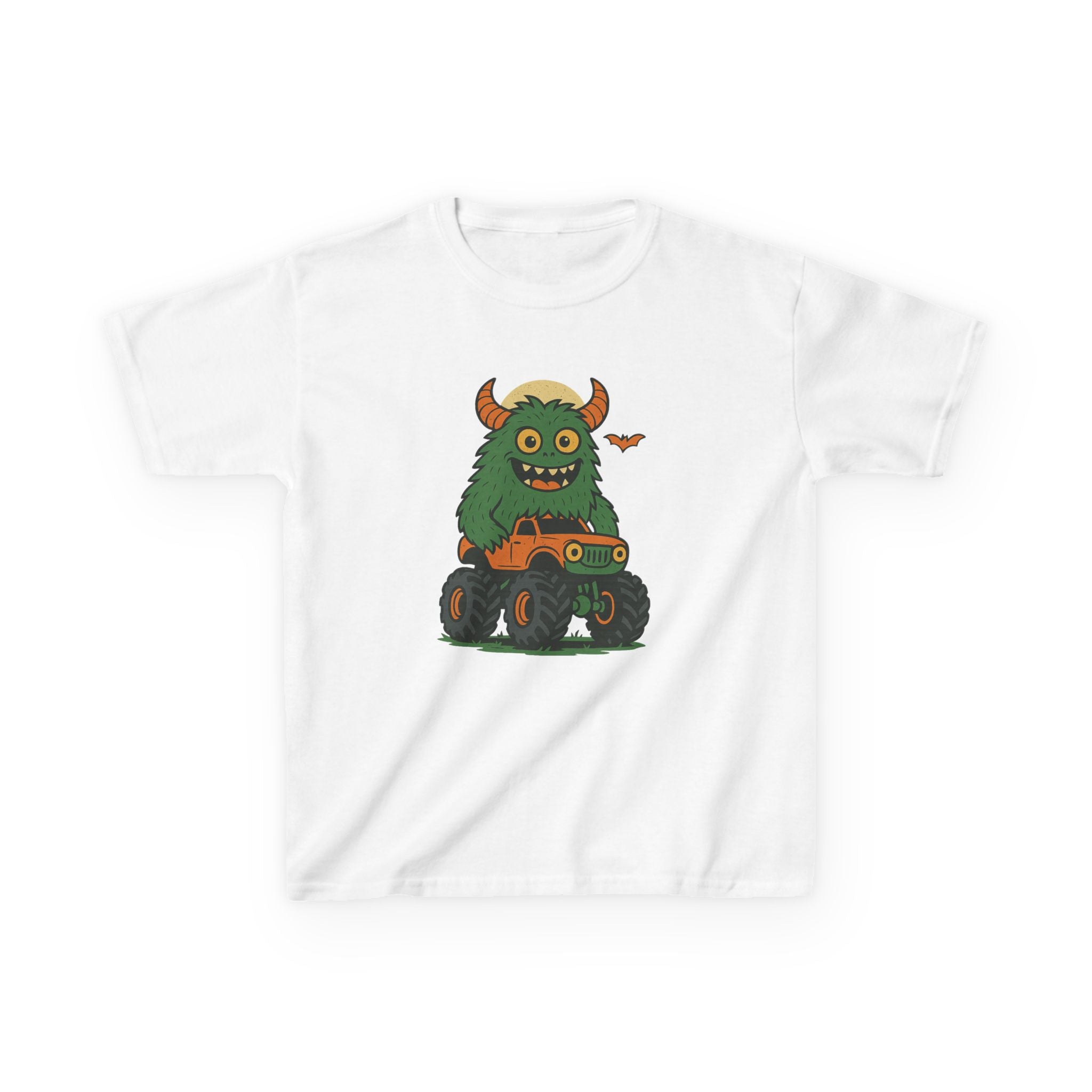 Monster Truck Adventure Kids Tee, Cute Kids Shirt, Halloween Apparel, Unique Gift for Kids