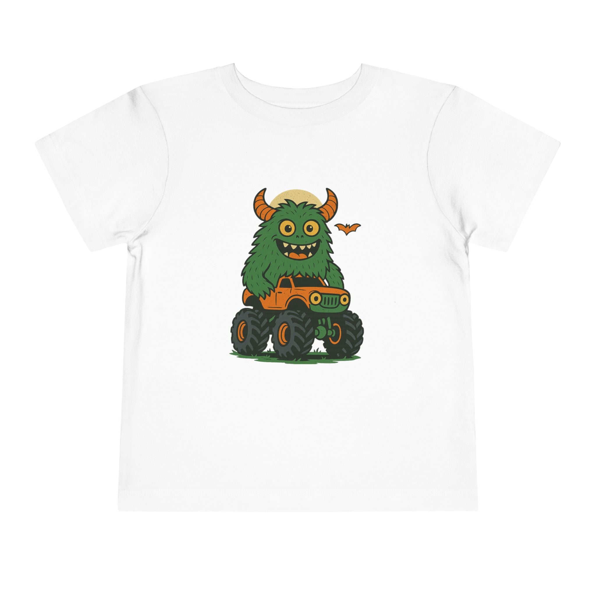 Monster Truck Toddler Tee, Cute Kids Shirt, Toddler Gift, Halloween Outfit, Fun Children’s Apparel