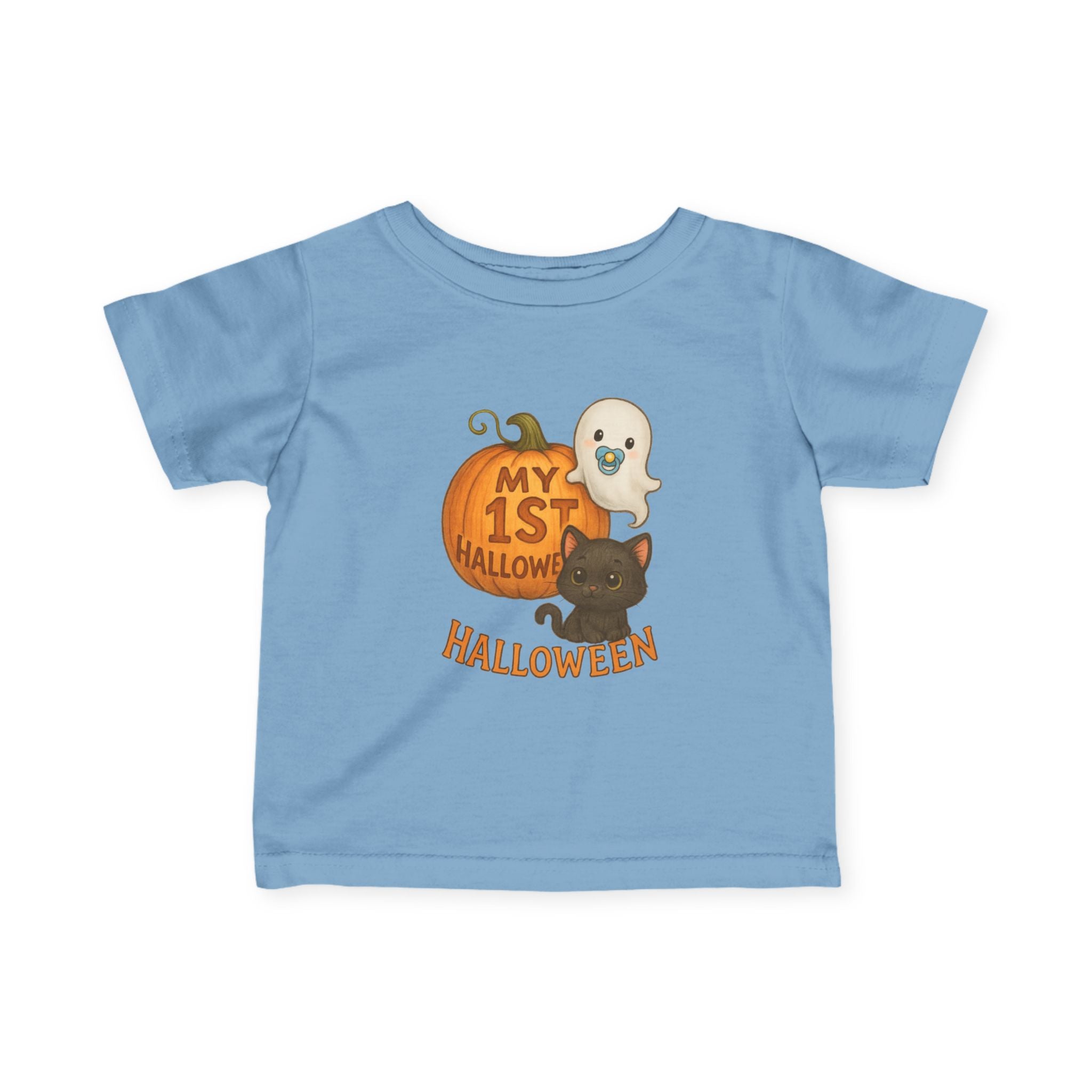 My 1st Halloween Infant Tee, Baby Halloween Shirt, Cute Baby Outfit, First Halloween Gift
