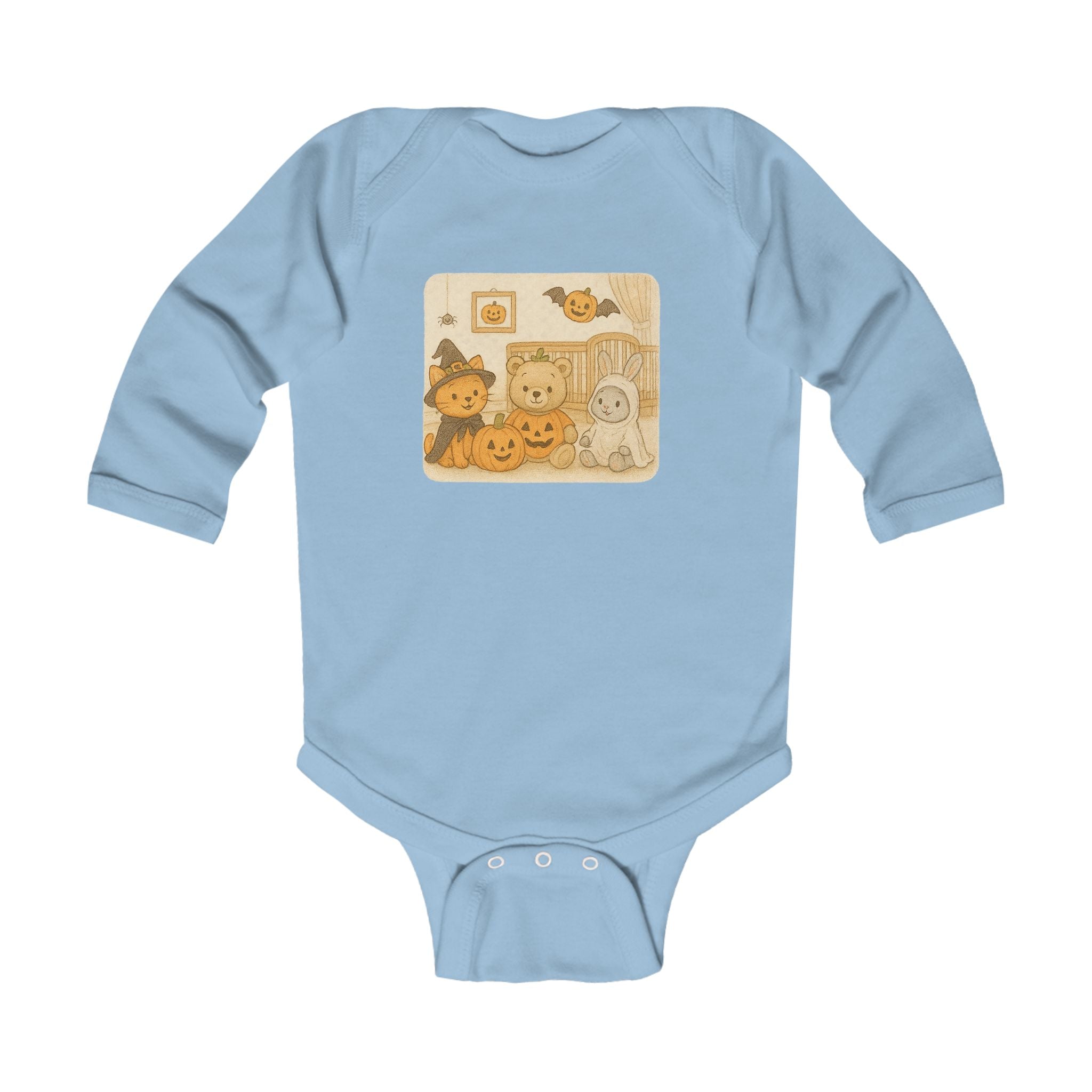 Cute Halloween Infant Bodysuit, Baby Costume, Pumpkin Outfit, Toddler Apparel, Fall Party Wear