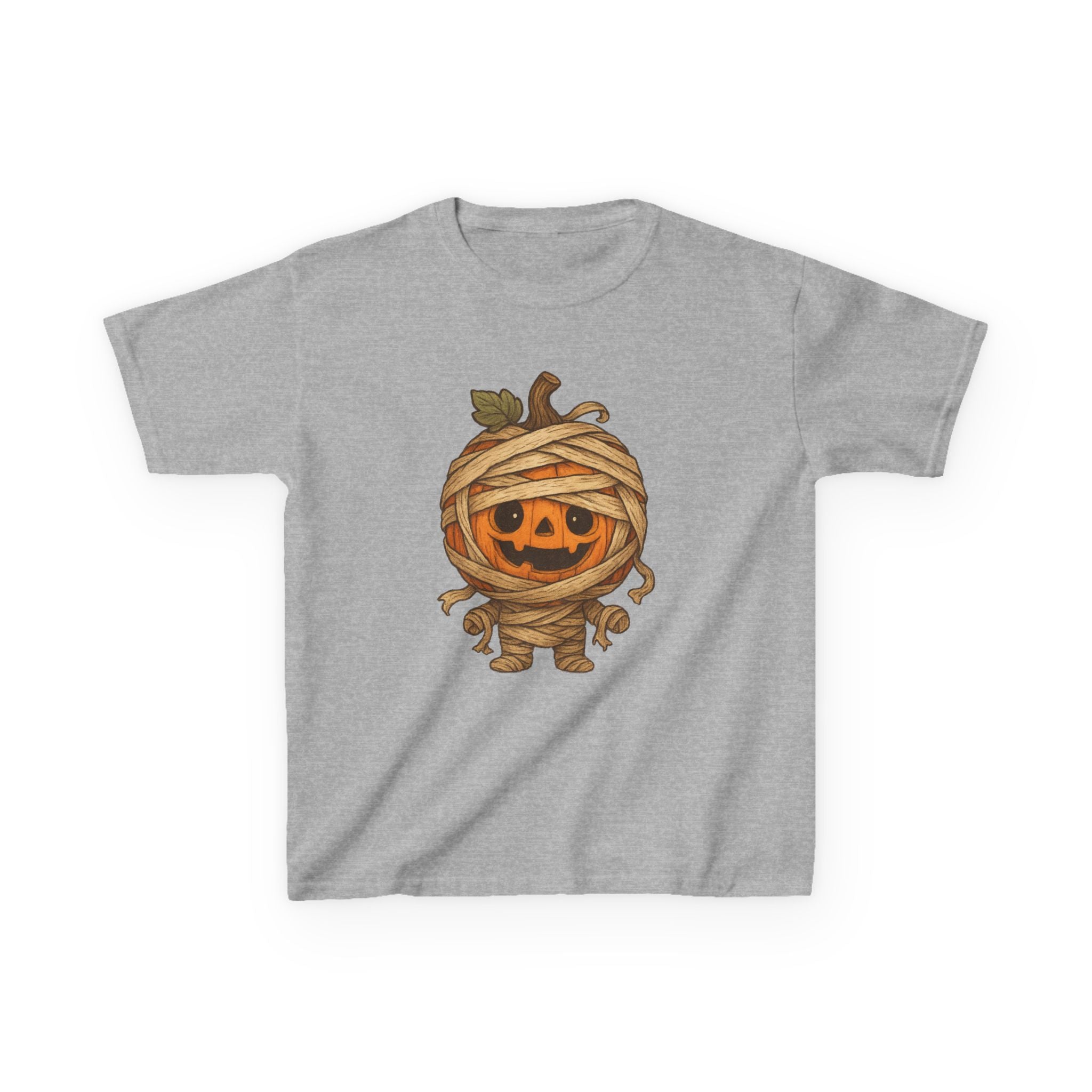 Halloween Mummy Kids Tee, Cute Halloween Shirt, Pumpkin T-Shirt, Gifts for Boys and Girls
