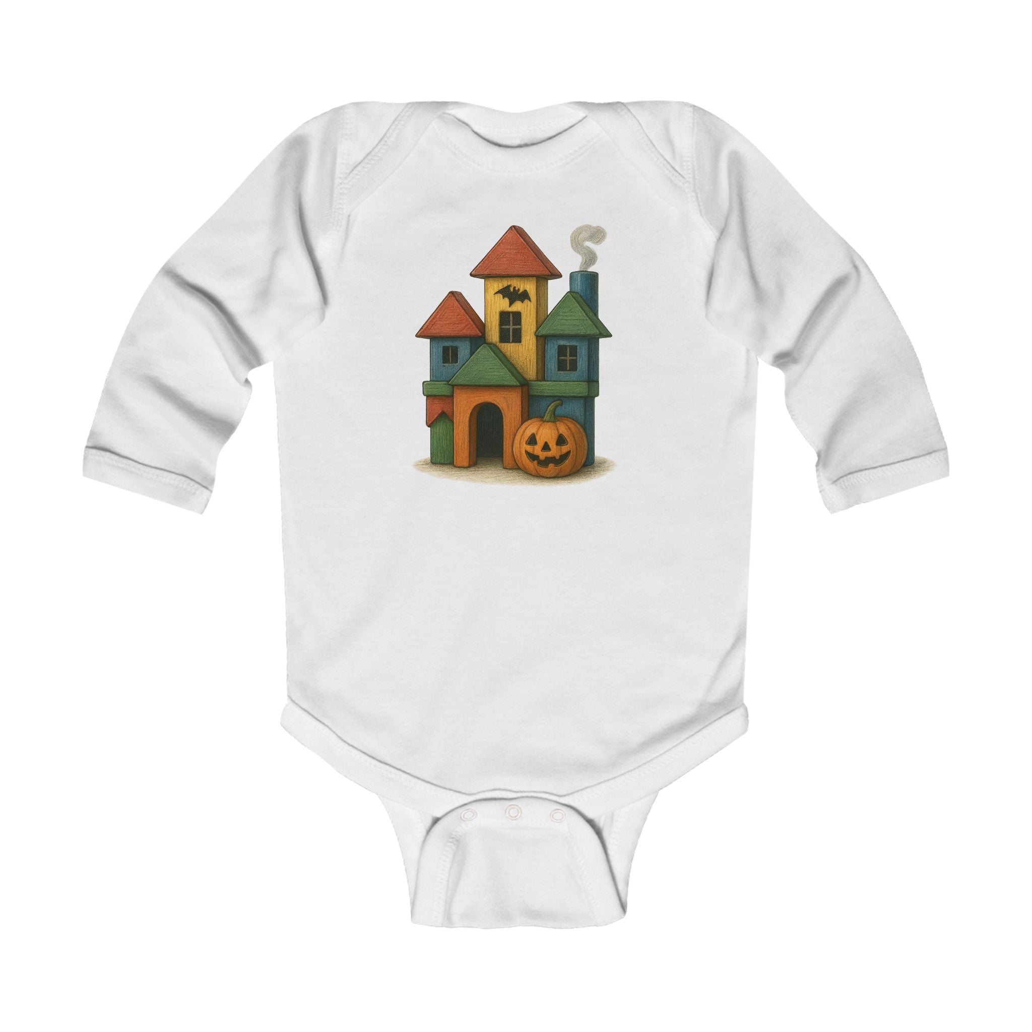 Halloween-Themed Infant Bodysuit, Cute Baby Outfit, Fall Baby Clothes, Holiday Baby Gift, 1st Halloween