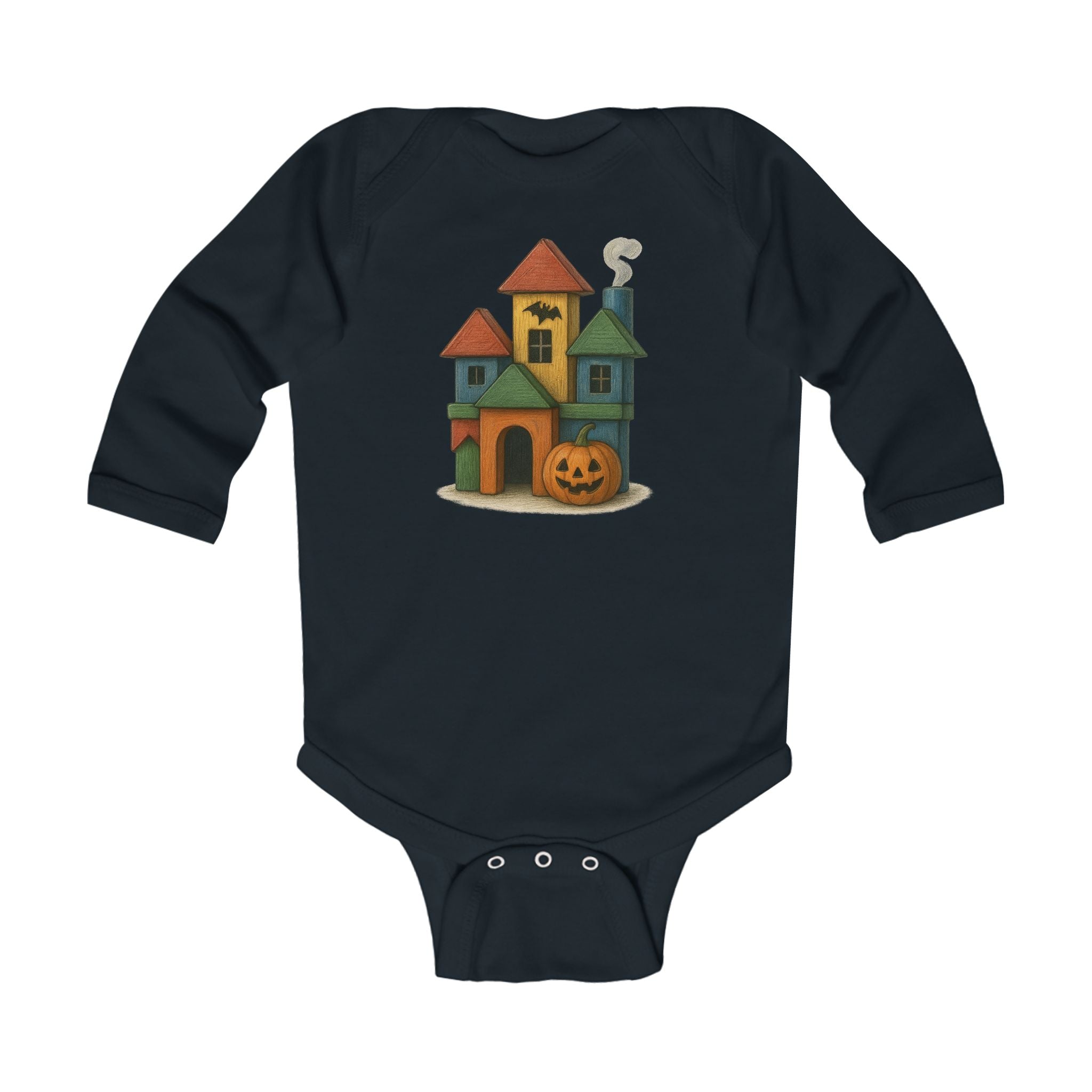 Halloween-Themed Infant Bodysuit, Cute Baby Outfit, Fall Baby Clothes, Holiday Baby Gift, 1st Halloween
